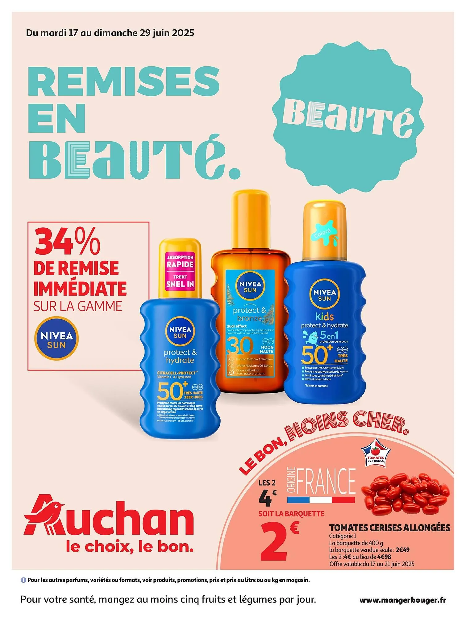 Catalogue Auchan du 17 juin au 29 juin 2025 - Catalogue page 1