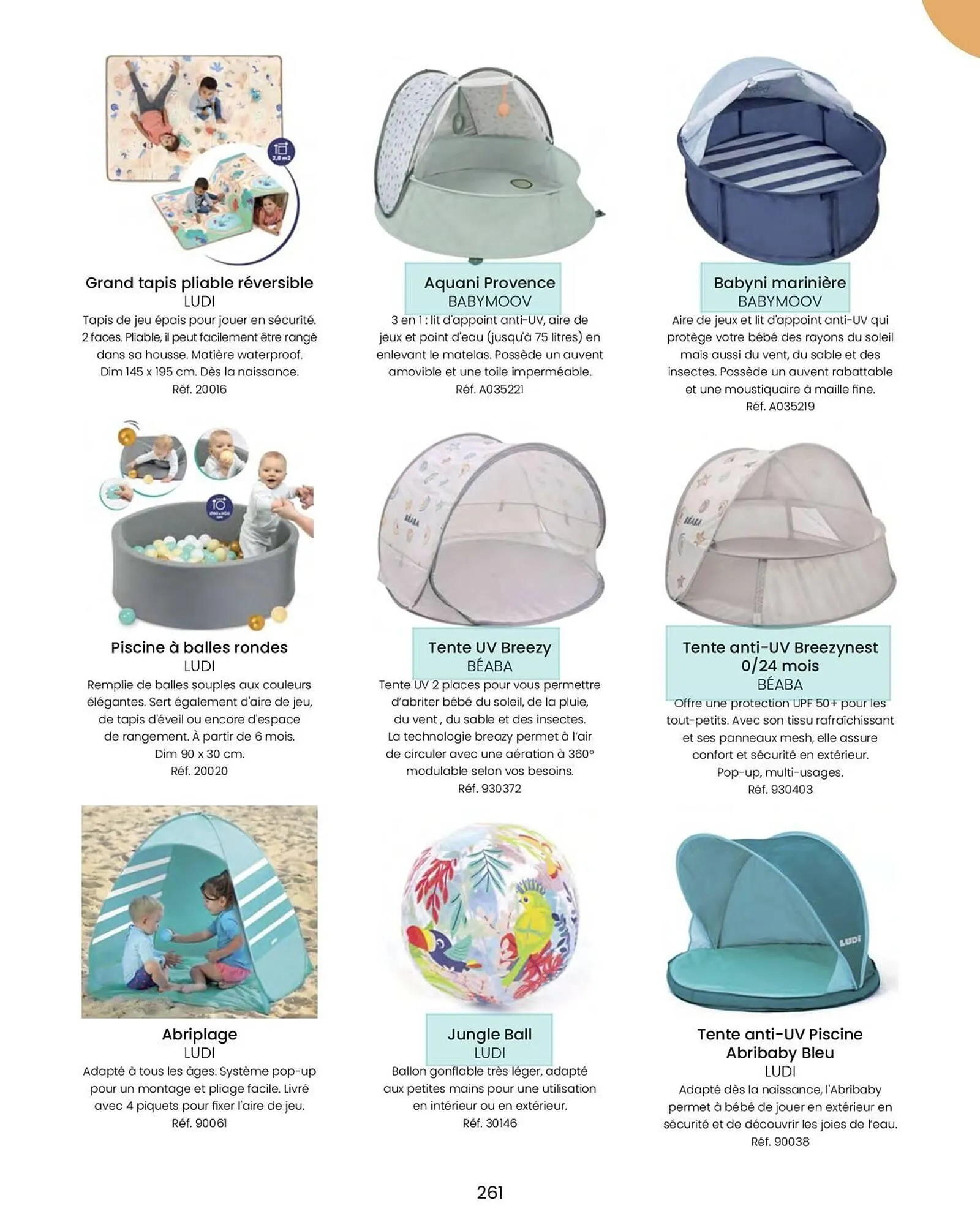 Catalogue Bébé 9 du 14 août au 31 décembre 2026 - Catalogue page 263