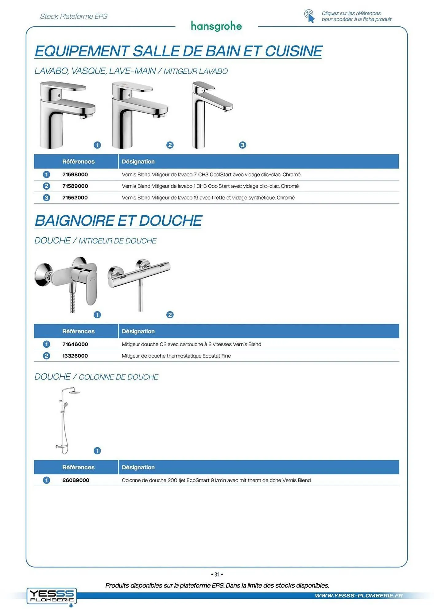 Catalogue Yesss electrique du 16 janvier au 31 janvier 2026 - Catalogue page 31