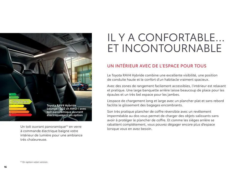 Toyota RAV4  du 2 septembre au 31 août 2025 - Catalogue page 16