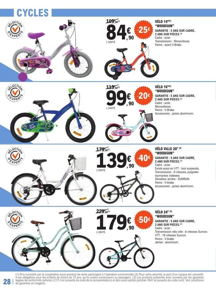TOP DÉPART POUR LA RENTRÉE À PRIX E. LECLERC du 31 juillet au 7 septembre 2024 - Catalogue page 28
