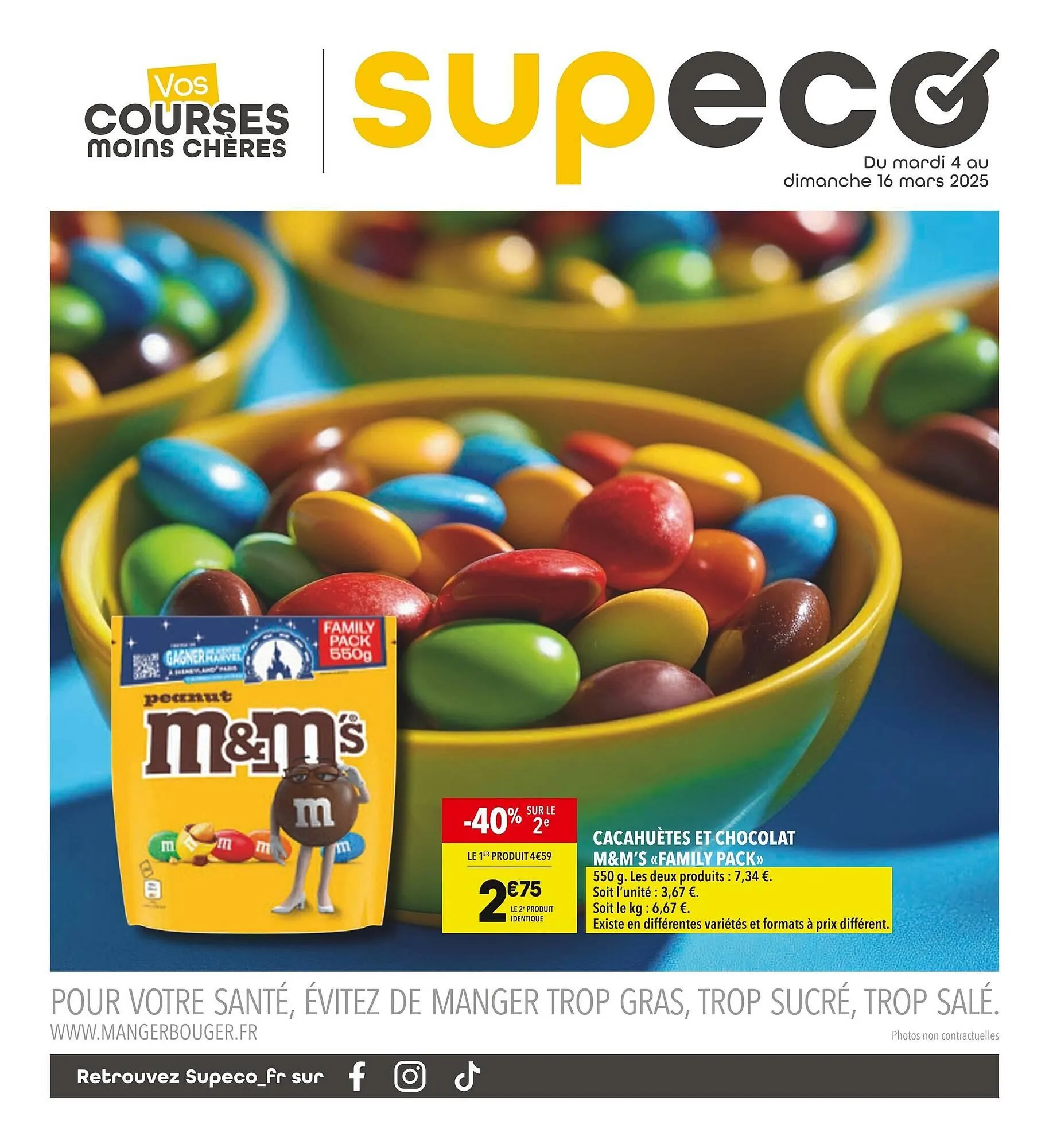 Catalogue Supeco du 4 mars au 16 mars 2025 - Catalogue page 1