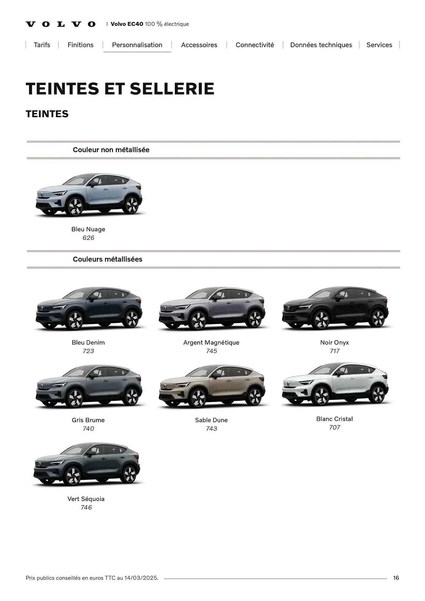 Catalogue VOLVO du 7 janvier au 31 janvier 2027 - Catalogue page 16