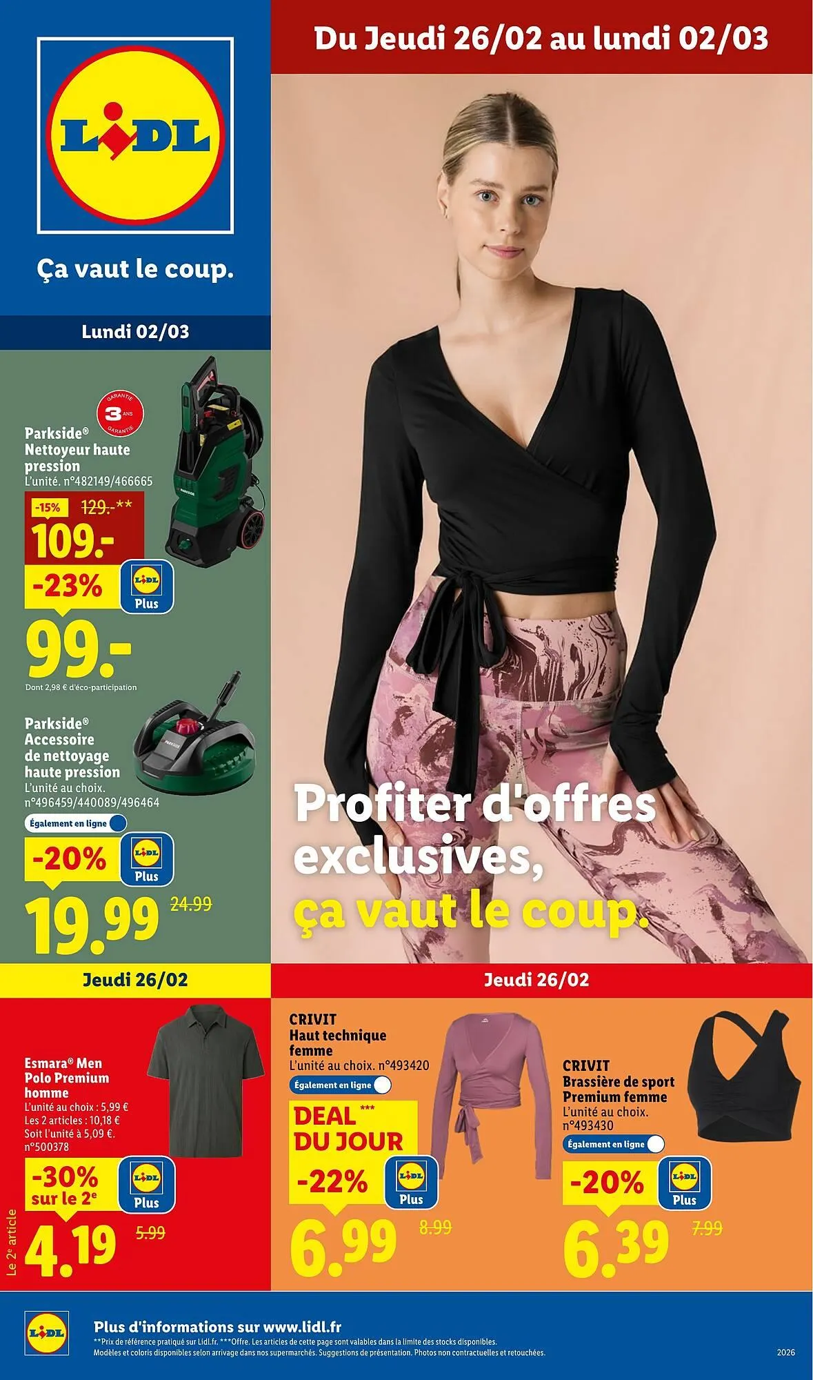 Catalogue Lidl du 26 février au 2 mars 2026 - Catalogue page 1