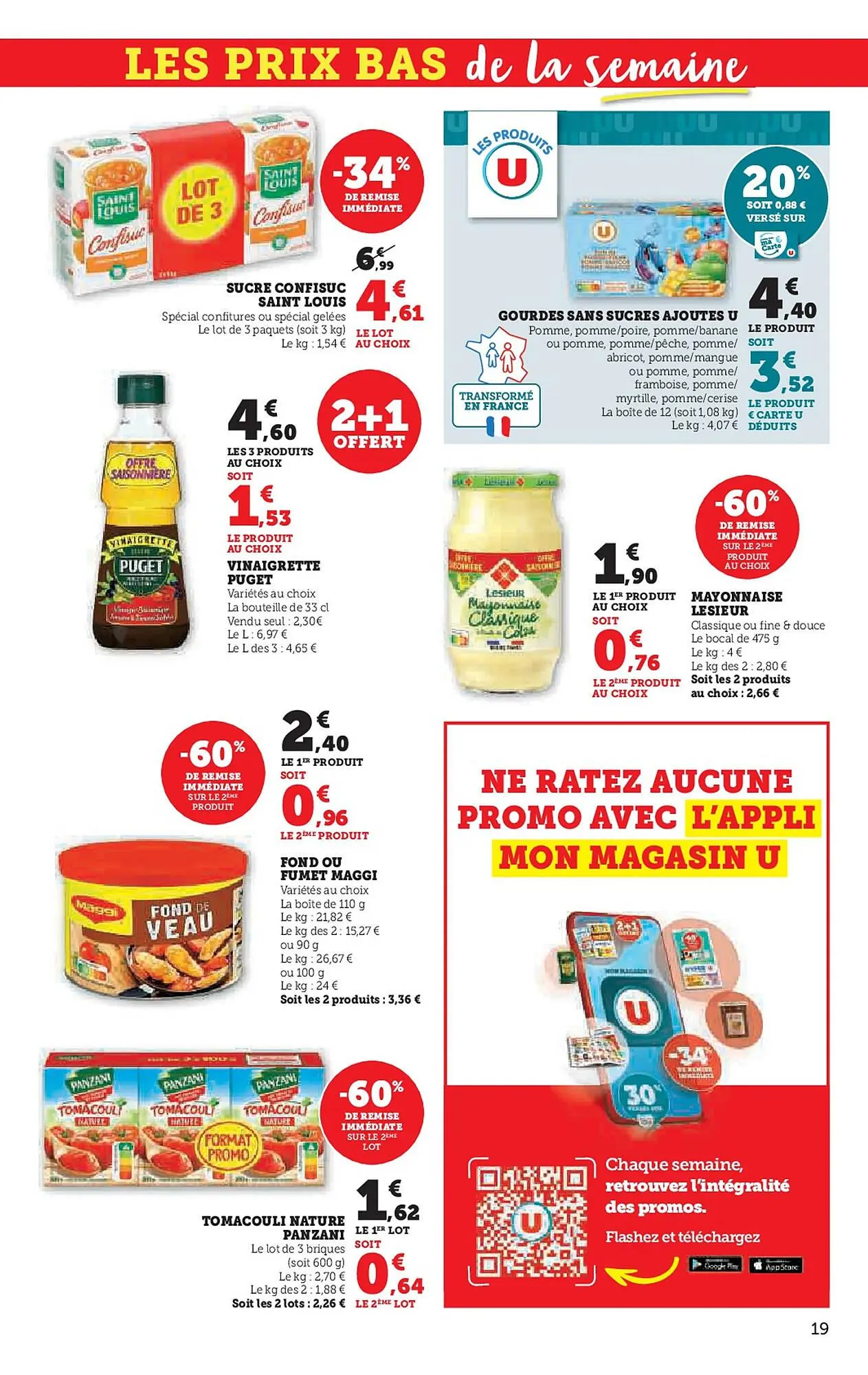 Catalogue Super U du 8 avril au 21 avril 2025 - Catalogue page 19