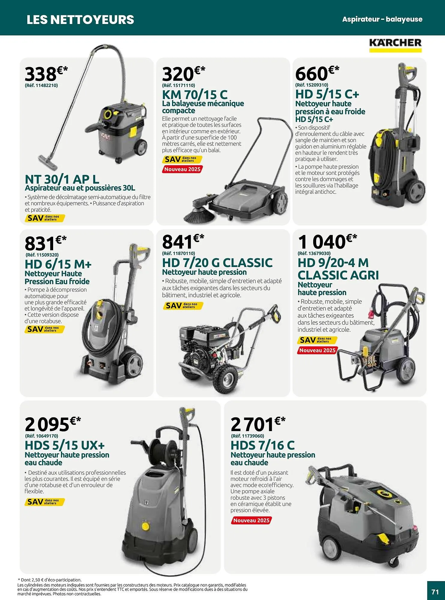 Catalogue Verts Loisirs du 5 mars au 29 décembre 2025 - Catalogue page 71