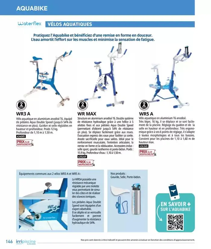 Les plaisir de l'eau Piscine,Spa,Arrosage du 10 mars au 31 décembre 2025 - Catalogue page 146