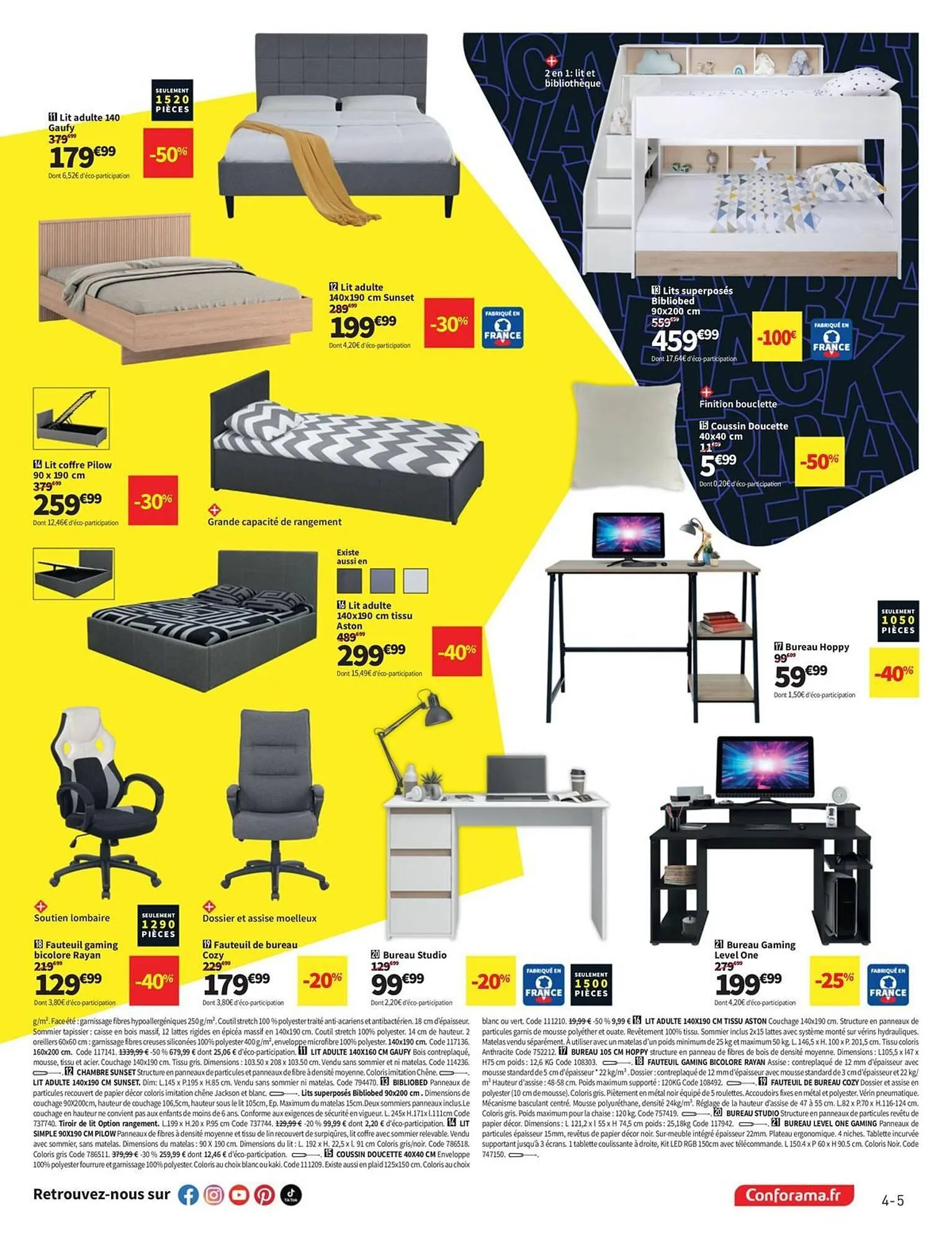 Catalogue Conforama du 11 novembre au 1 décembre 2025 - Catalogue page 5