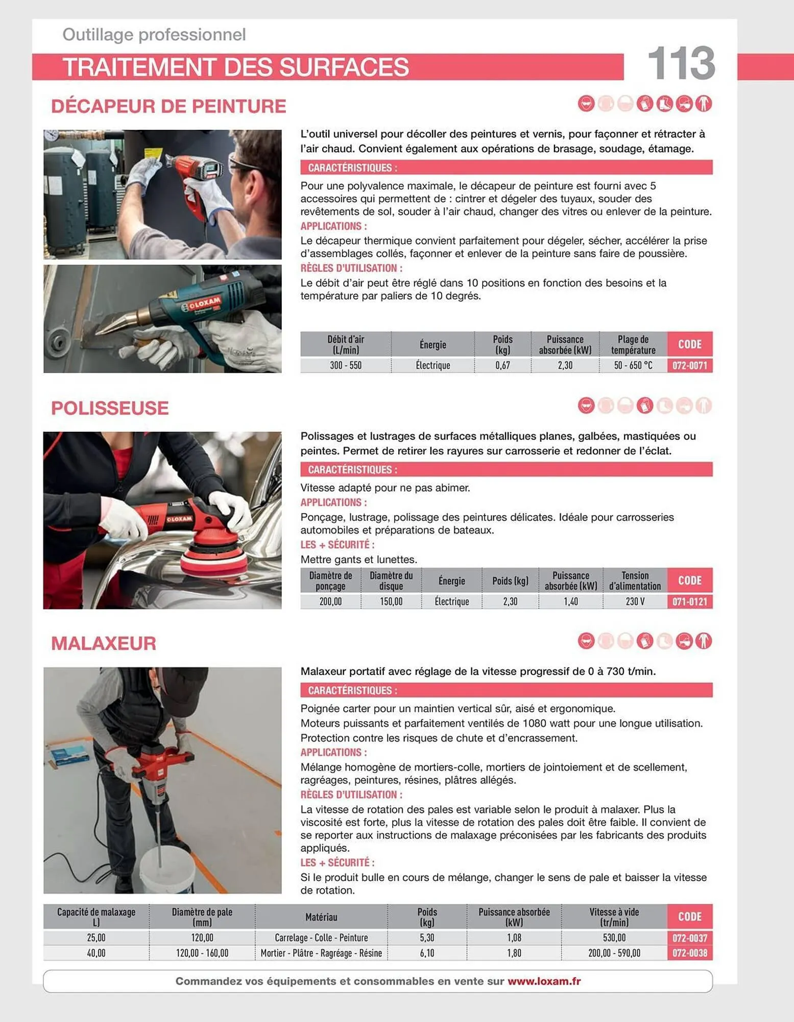 Catalogue Loxam du 10 avril au 31 décembre 2025 - Catalogue page 115