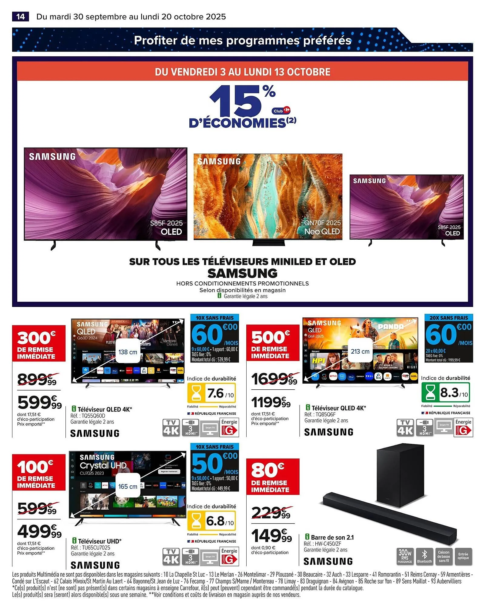 Catalogue Carrefour du 30 septembre au 20 octobre 2025 - Catalogue page 16