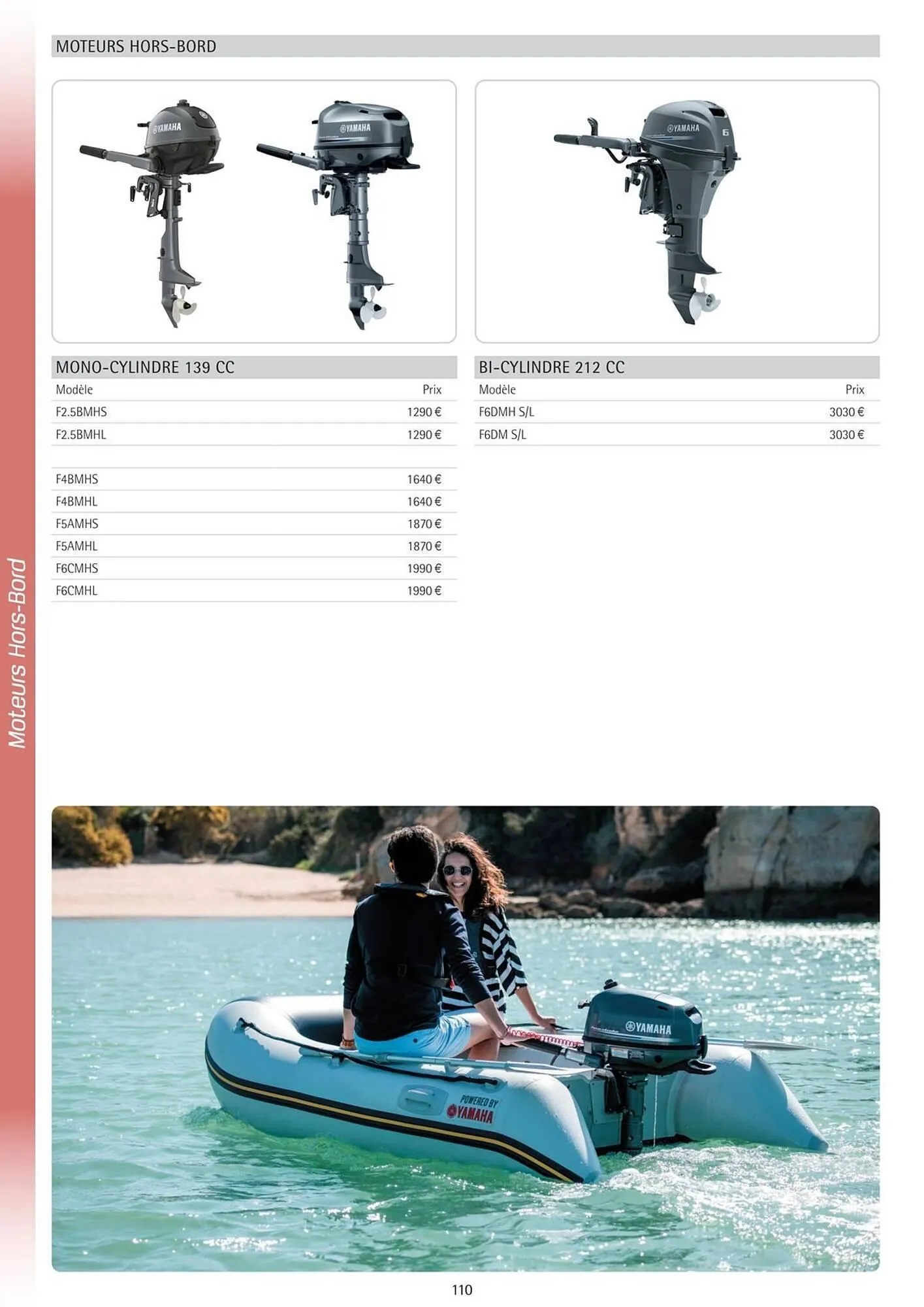 Catalogue Yamaha du 3 juin au 31 décembre 2025 - Catalogue page 110
