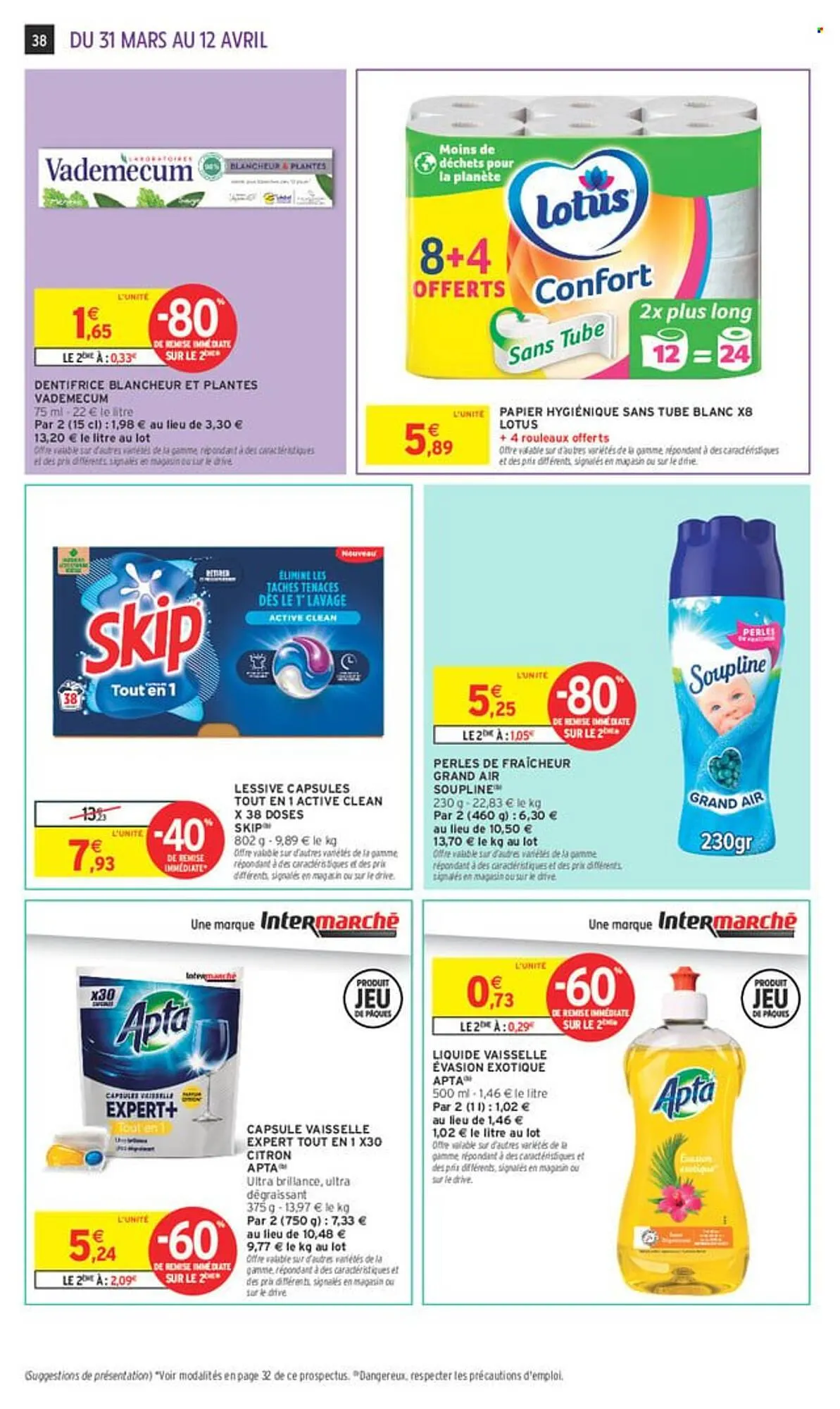 Catalogue Intermarché du 31 mars au 12 avril 2026 - Catalogue page 38