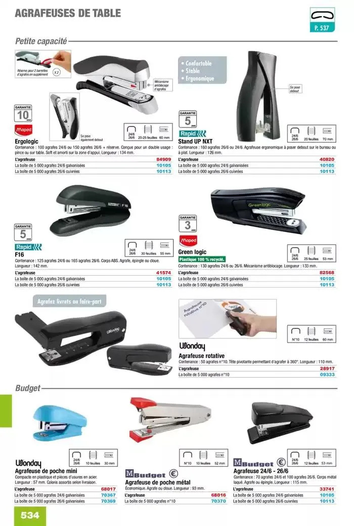 Catalogue Entreprises 2025 du 13 janvier au 31 décembre 2025 - Catalogue page 536