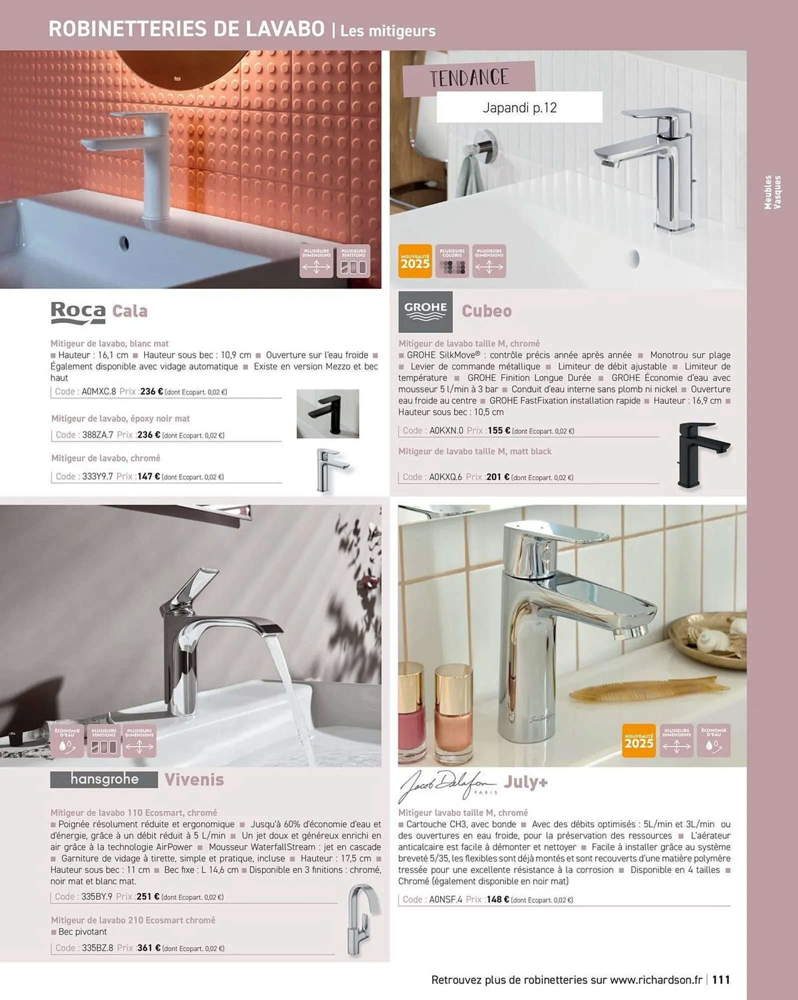 Catalogue Richardson du 11 avril au 31 décembre 2025 - Catalogue page 113