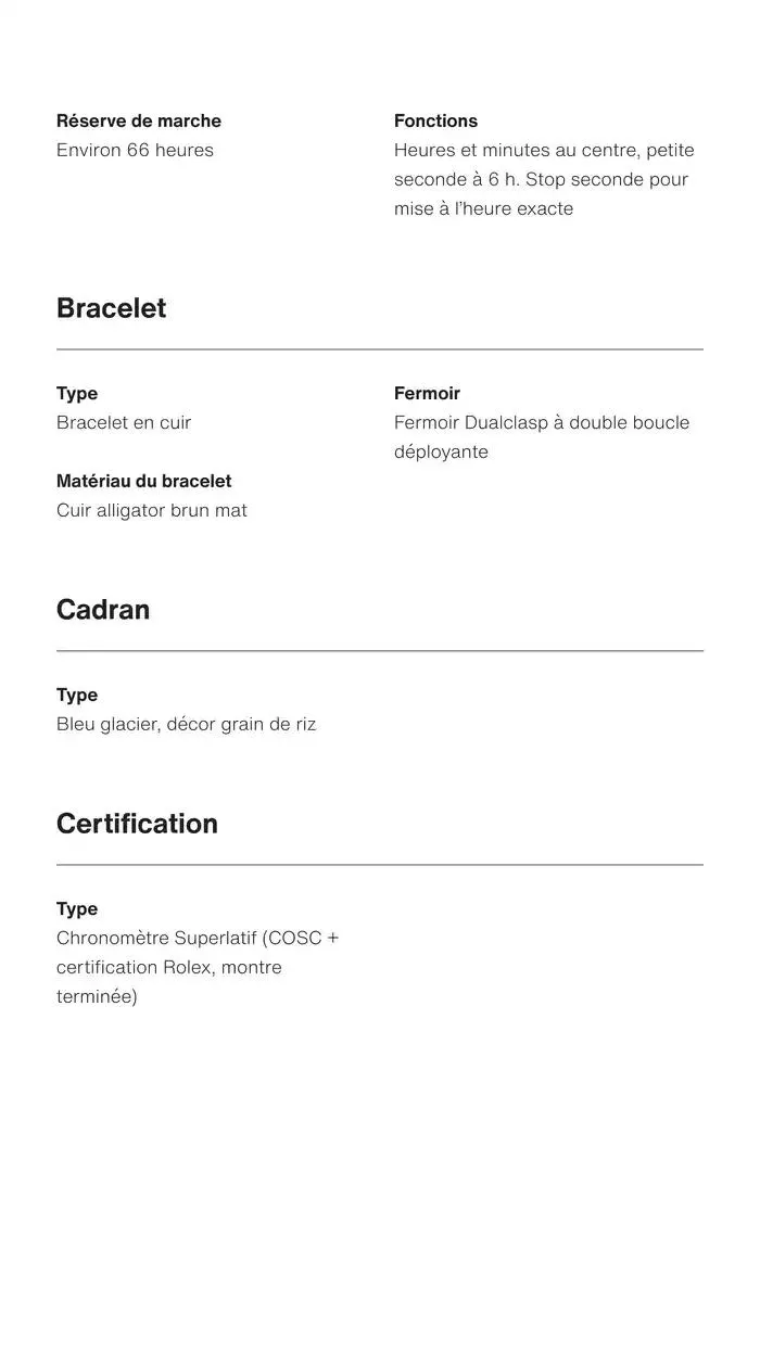 Rolex 1908 du 13 décembre au 13 décembre 2025 - Catalogue page 10