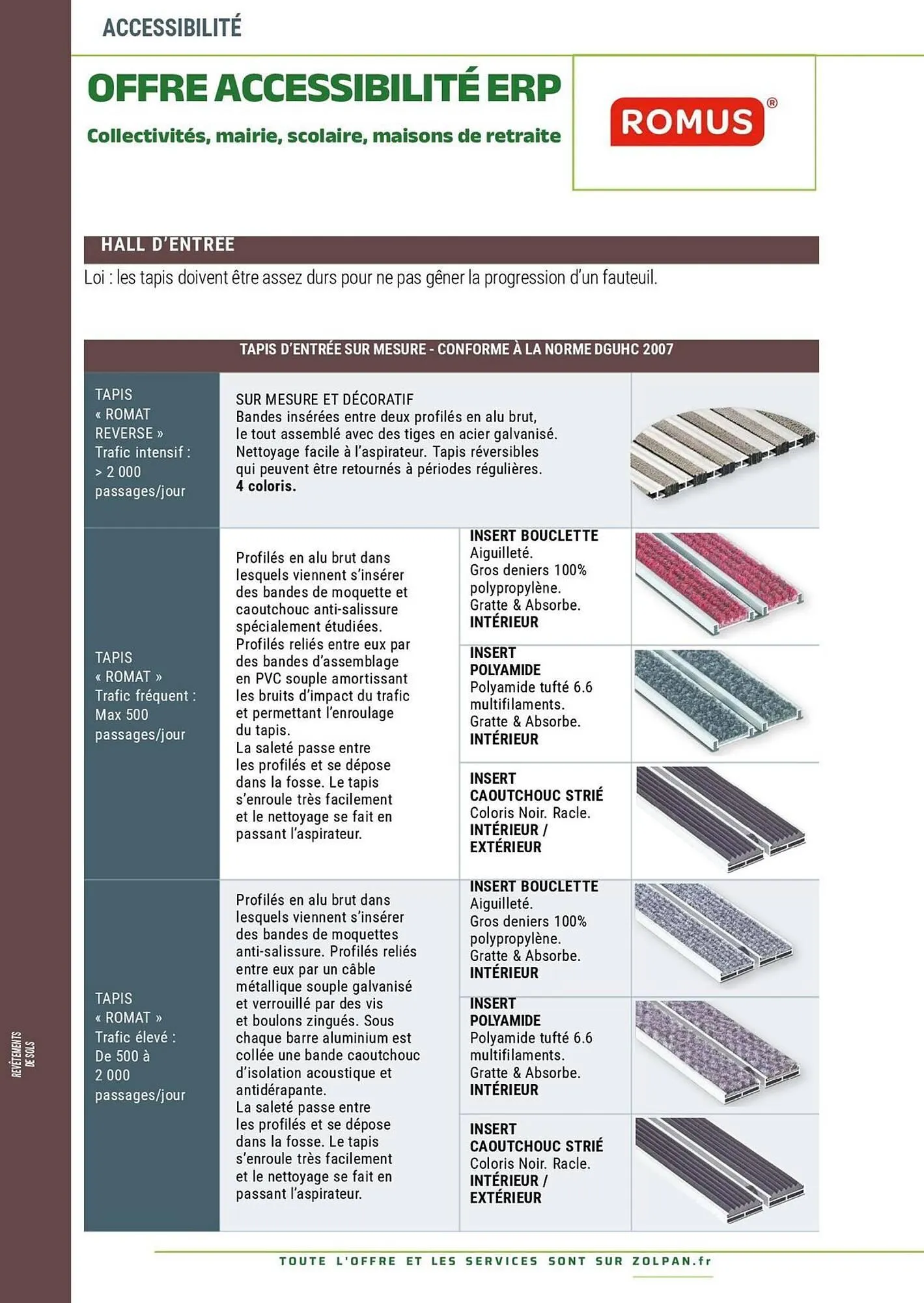 Catalogue Zolpan du 13 janvier au 31 décembre 2025 - Catalogue page 351