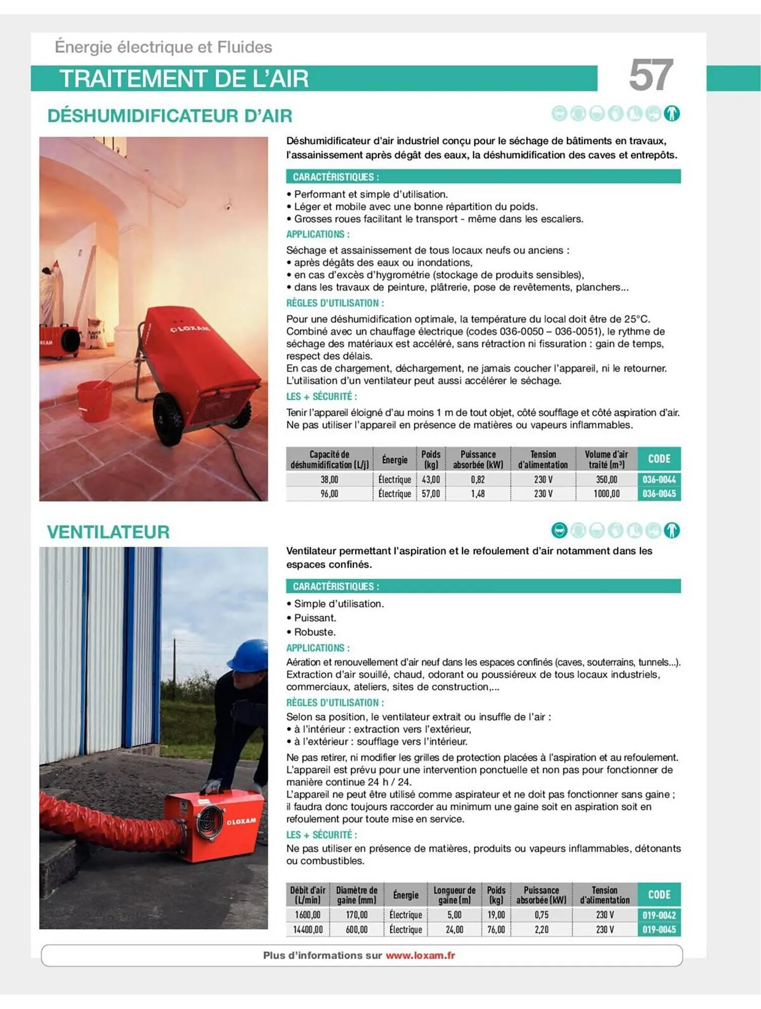 Catalogue Loxam du 19 avril au 31 décembre 2023 - Catalogue page 59