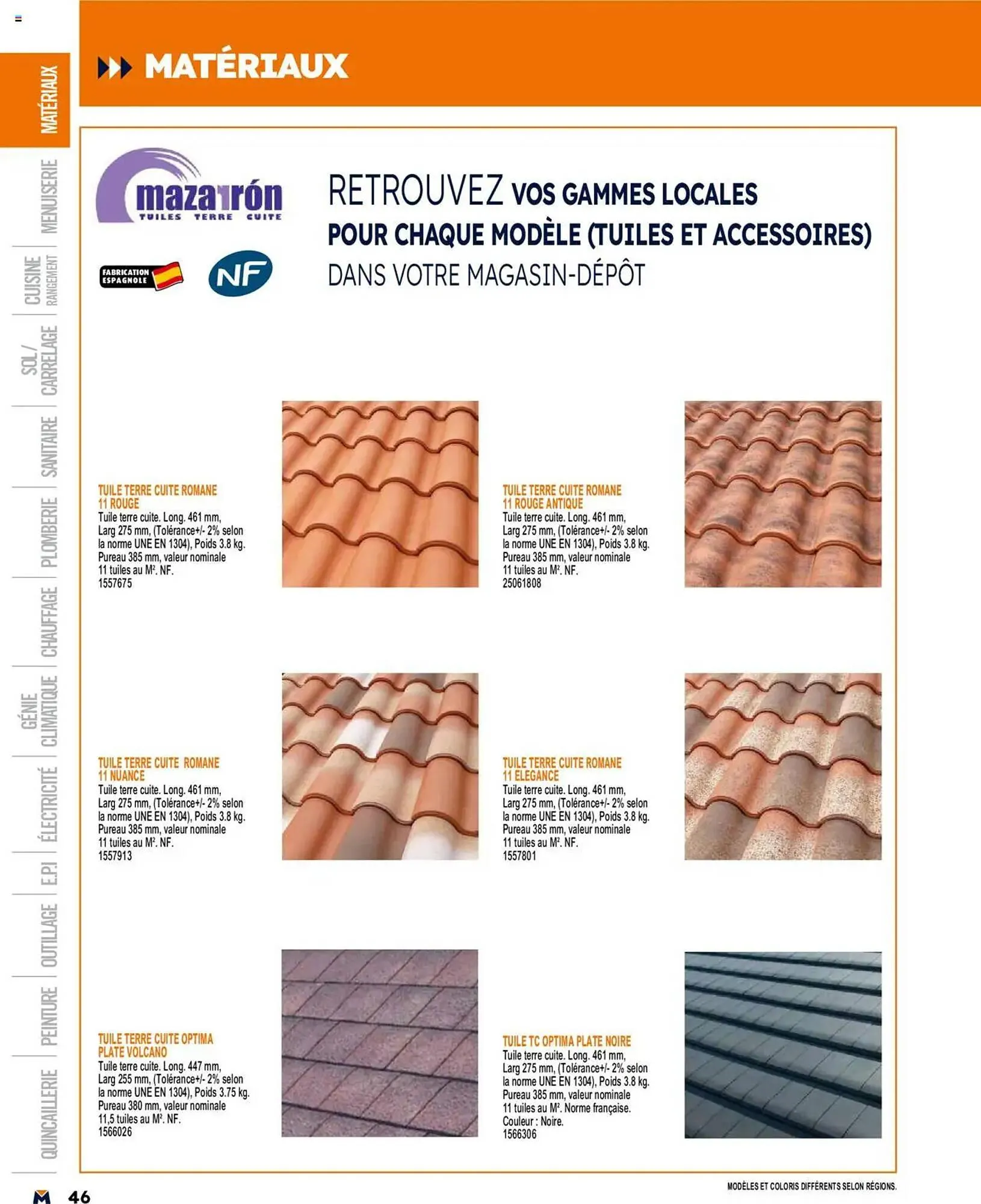 Catalogue Bricoman du 19 mars au 31 décembre 2025 - Catalogue page 46