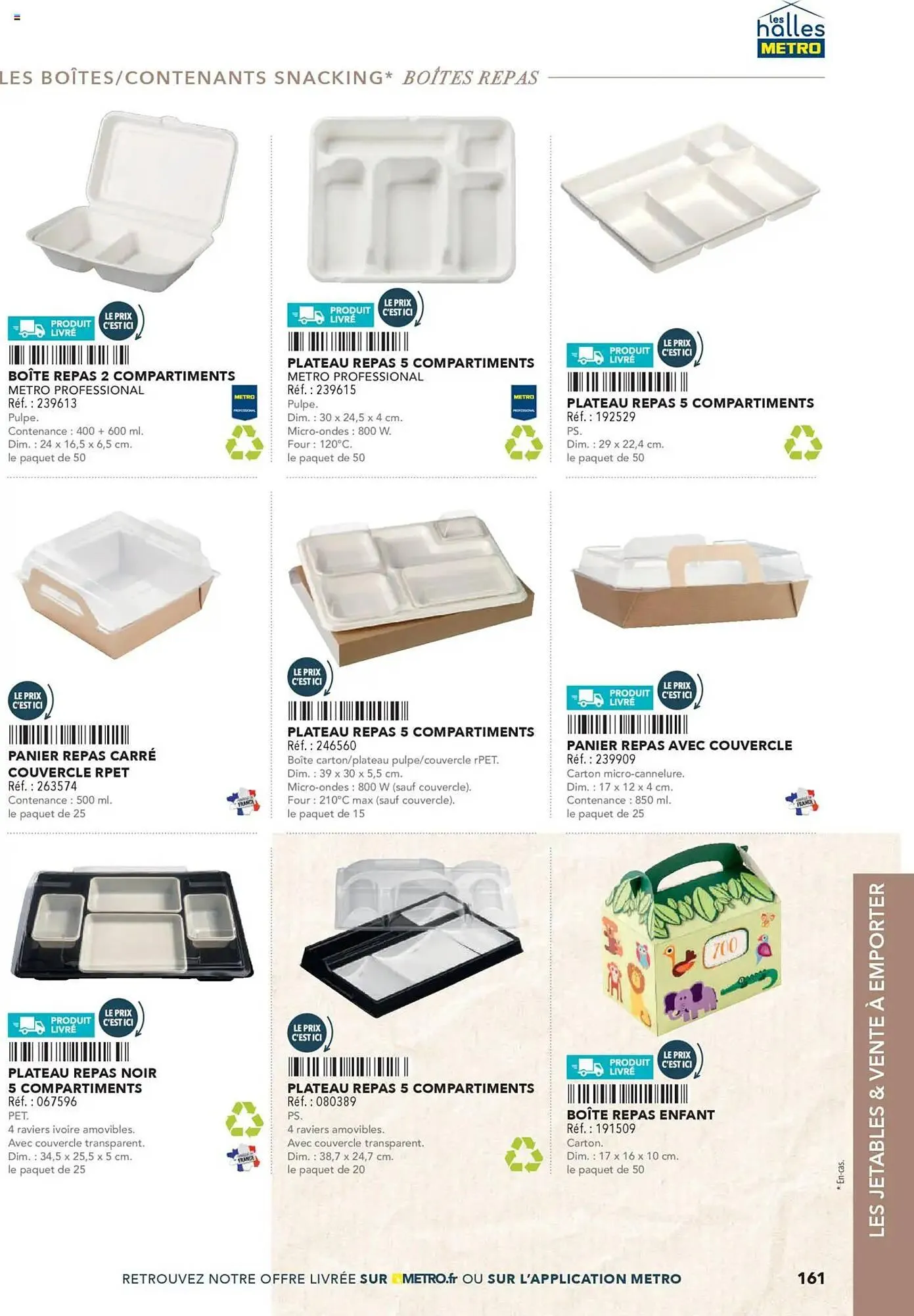 Catalogue METRO du 24 avril au 31 décembre 2025 - Catalogue page 161
