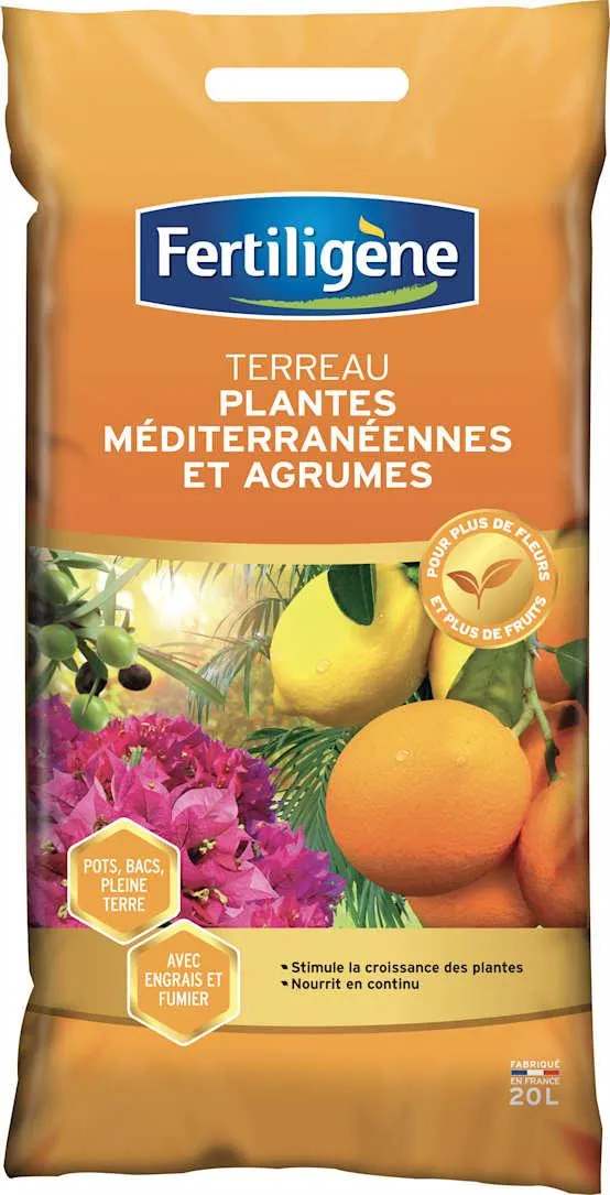 terreau agrumes et plantes méditerranéennes