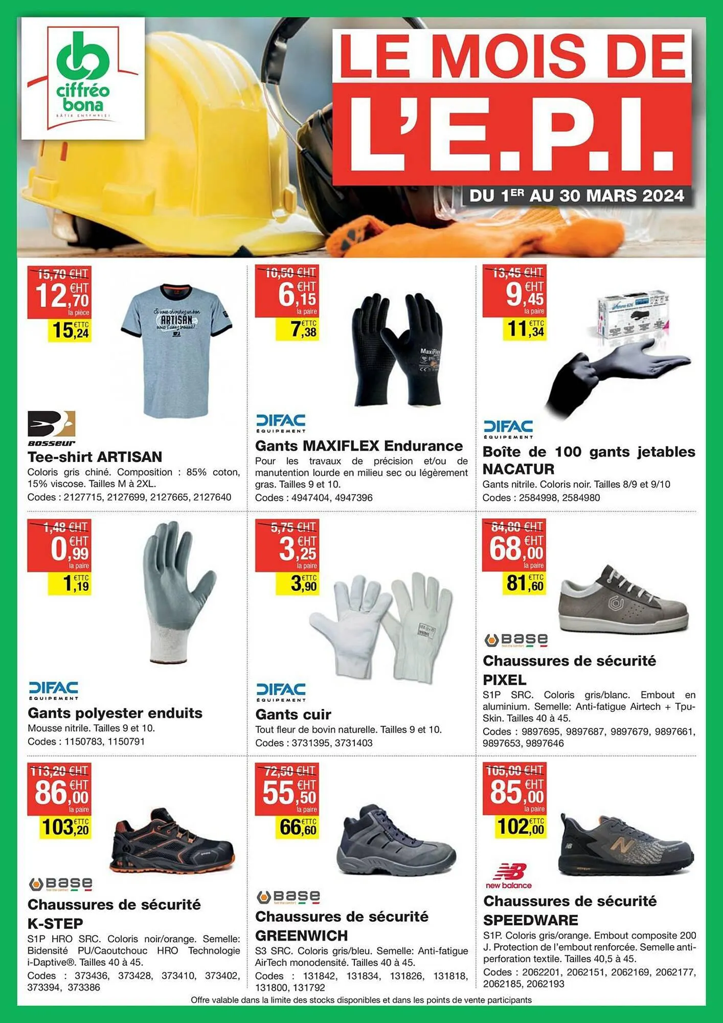 Catalogue Ciffréo Bona du 19 mars au 30 mars 2024 - Catalogue page 