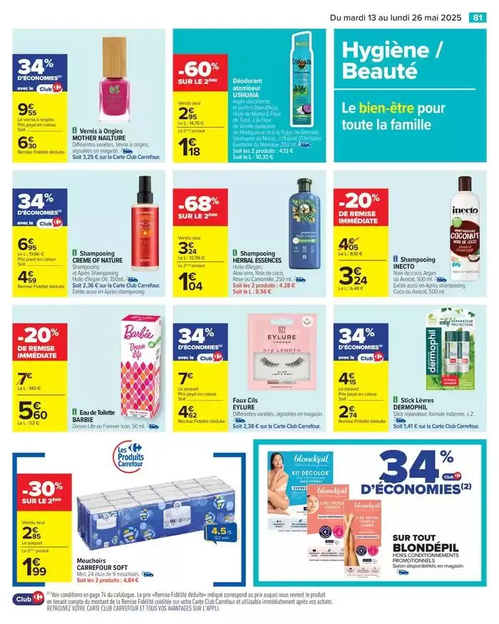 FÊTE DES MÈRES du 13 mai au 26 mai 2025 - Catalogue page 85