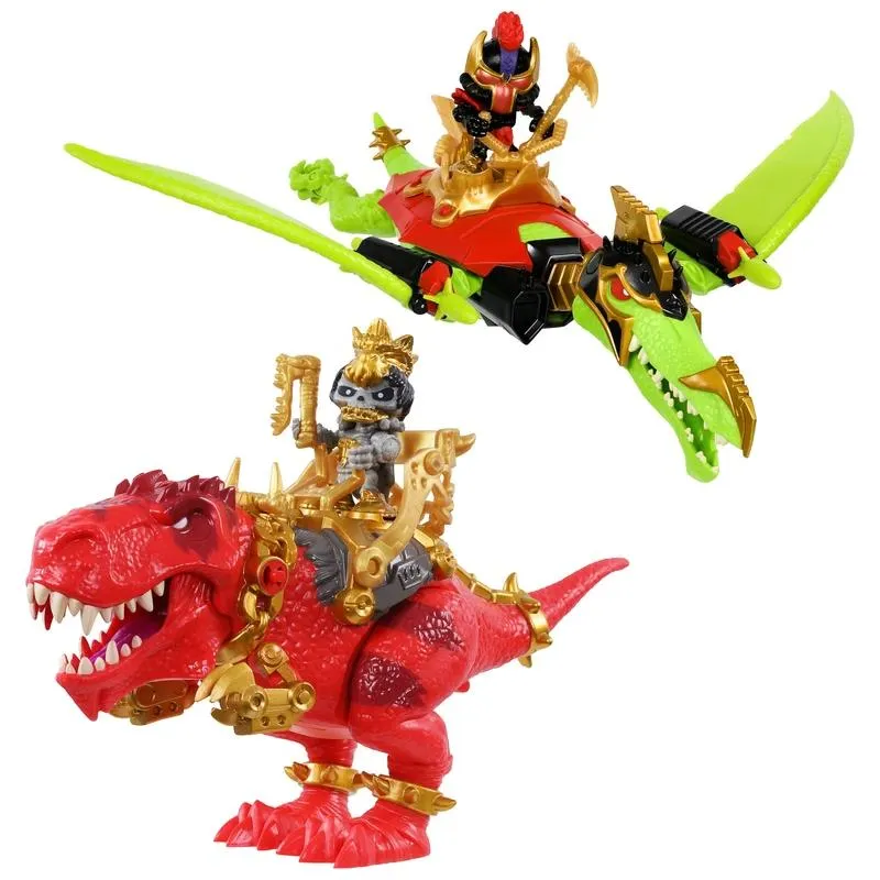 Trésor X - Dino Gold Pack Dissection Ptérodactyle et T-Rex