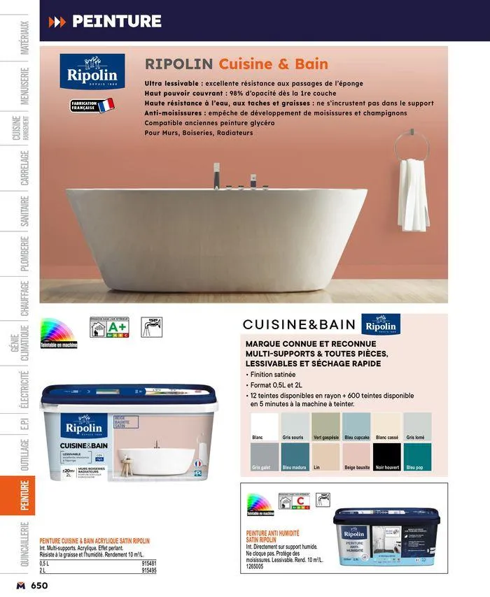 Guide produits 2024 du 15 mars au 31 décembre 2024 - Catalogue page 650