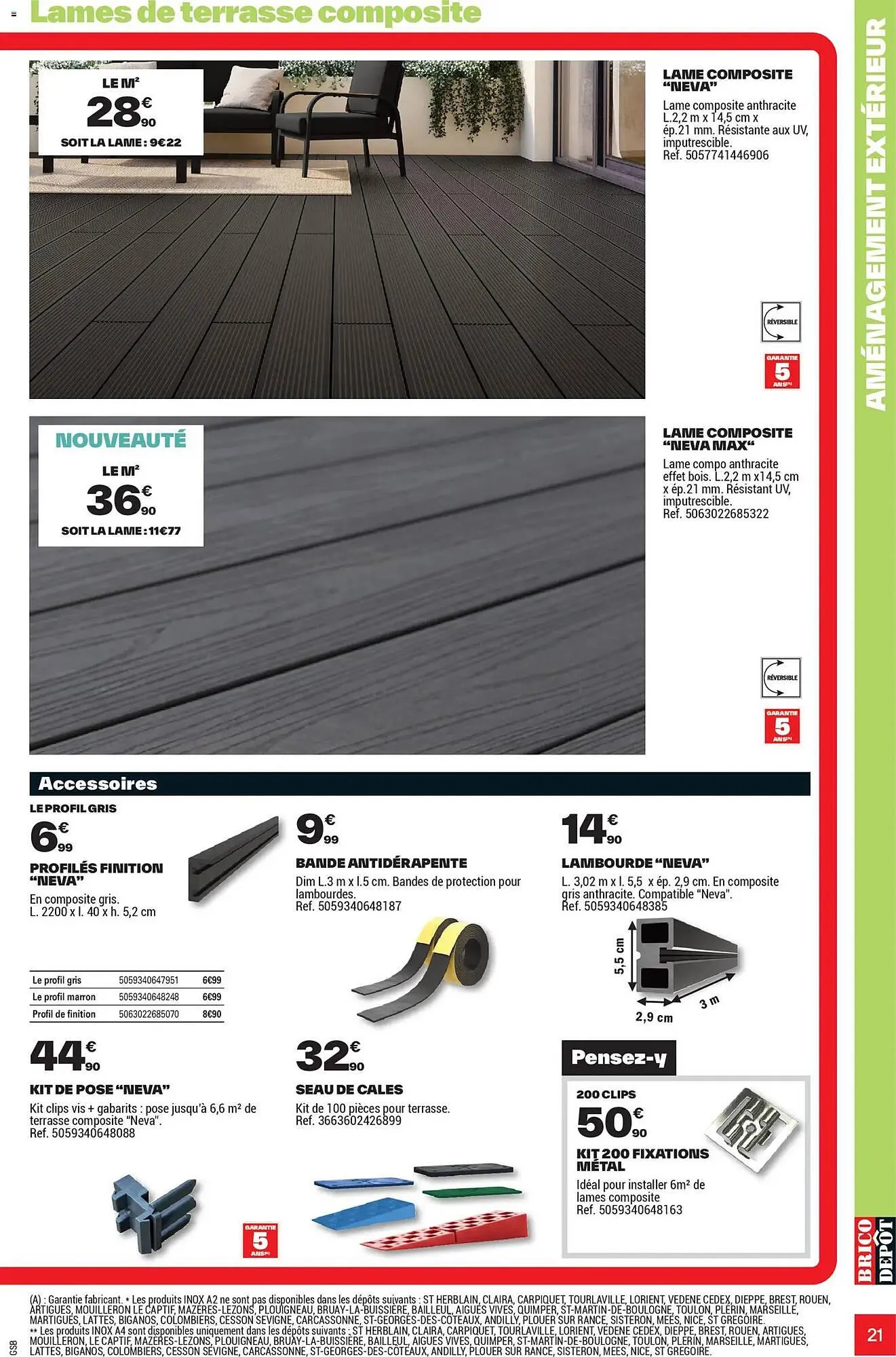 Catalogue Brico Dépôt du 25 mars au 12 juin 2026 - Catalogue page 21