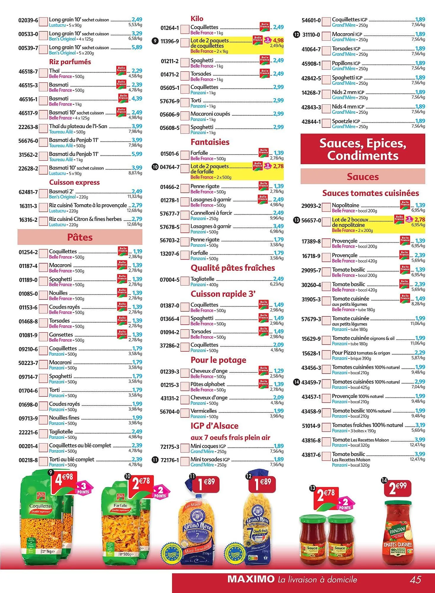 Catalogue Maximo du 5 août au 28 août 2025 - Catalogue page 45
