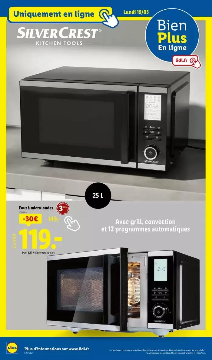 Profitez d'une large sélection de produits à prix réduits chez Lidl ! du 15 mai au 21 mai 2025 - Catalogue page 82