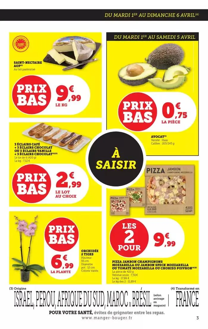 LE MARCHÉ À PRIX BAS ! du 1 avril au 13 avril 2025 - Catalogue page 3
