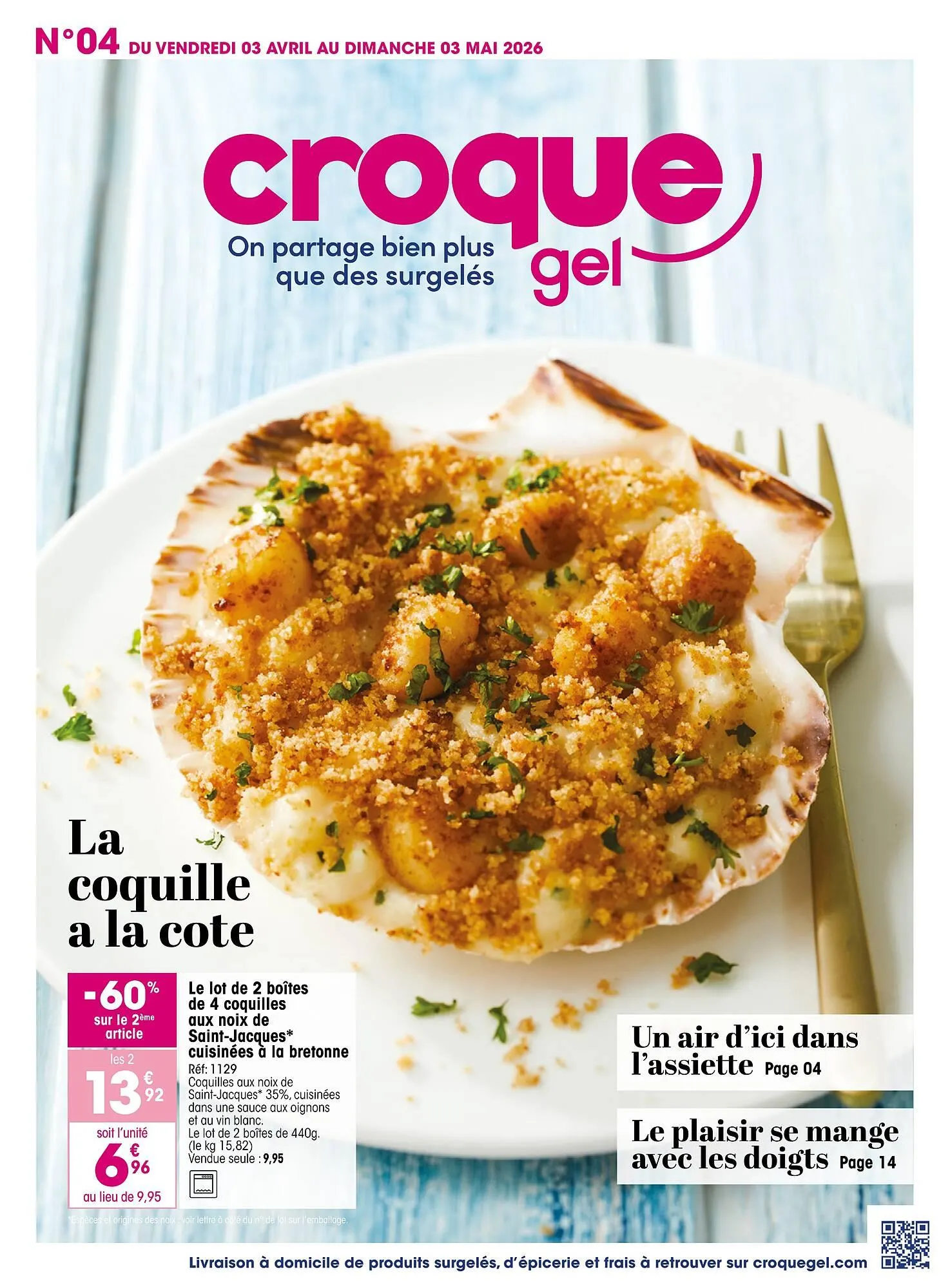 Catalogue Croque Gel du 3 avril au 3 mai 2026 - Catalogue page 1