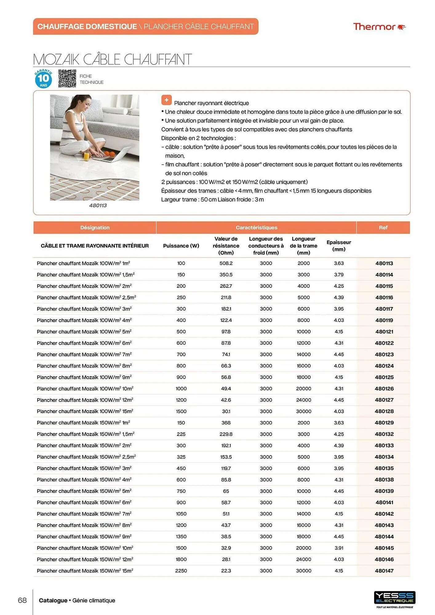 Catalogue Yesss electrique du 14 octobre au 31 décembre 2026 - Catalogue page 70