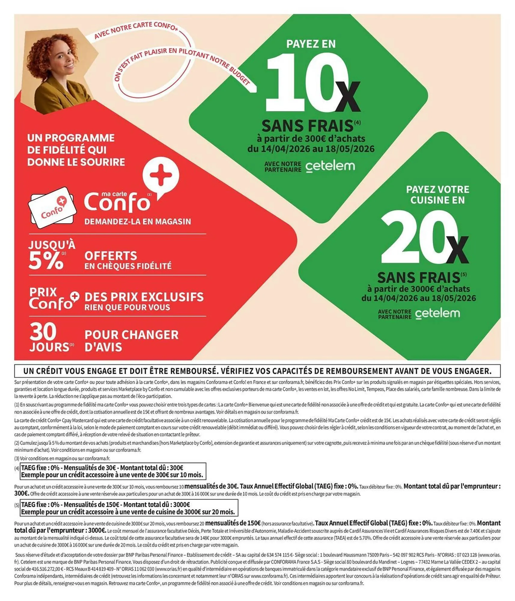 Catalogue Conforama du 17 avril au 14 mai 2026 - Catalogue page 2