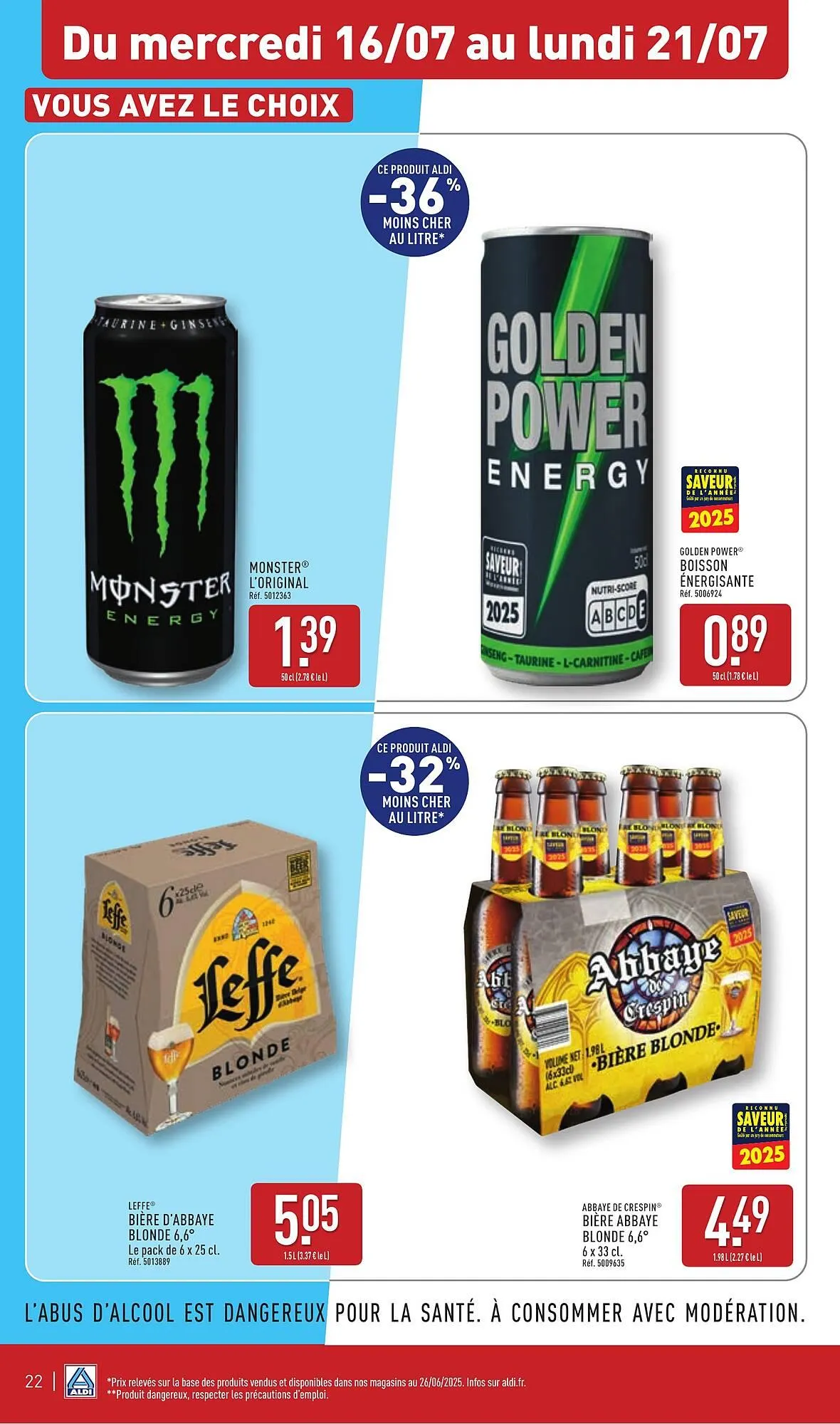 Catalogue ALDI du 16 juillet au 21 juillet 2025 - Catalogue page 23
