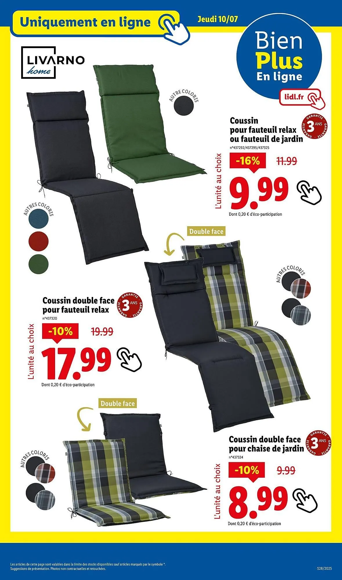 Catalogue Lidl du 10 juillet au 14 juillet 2025 - Catalogue page 19