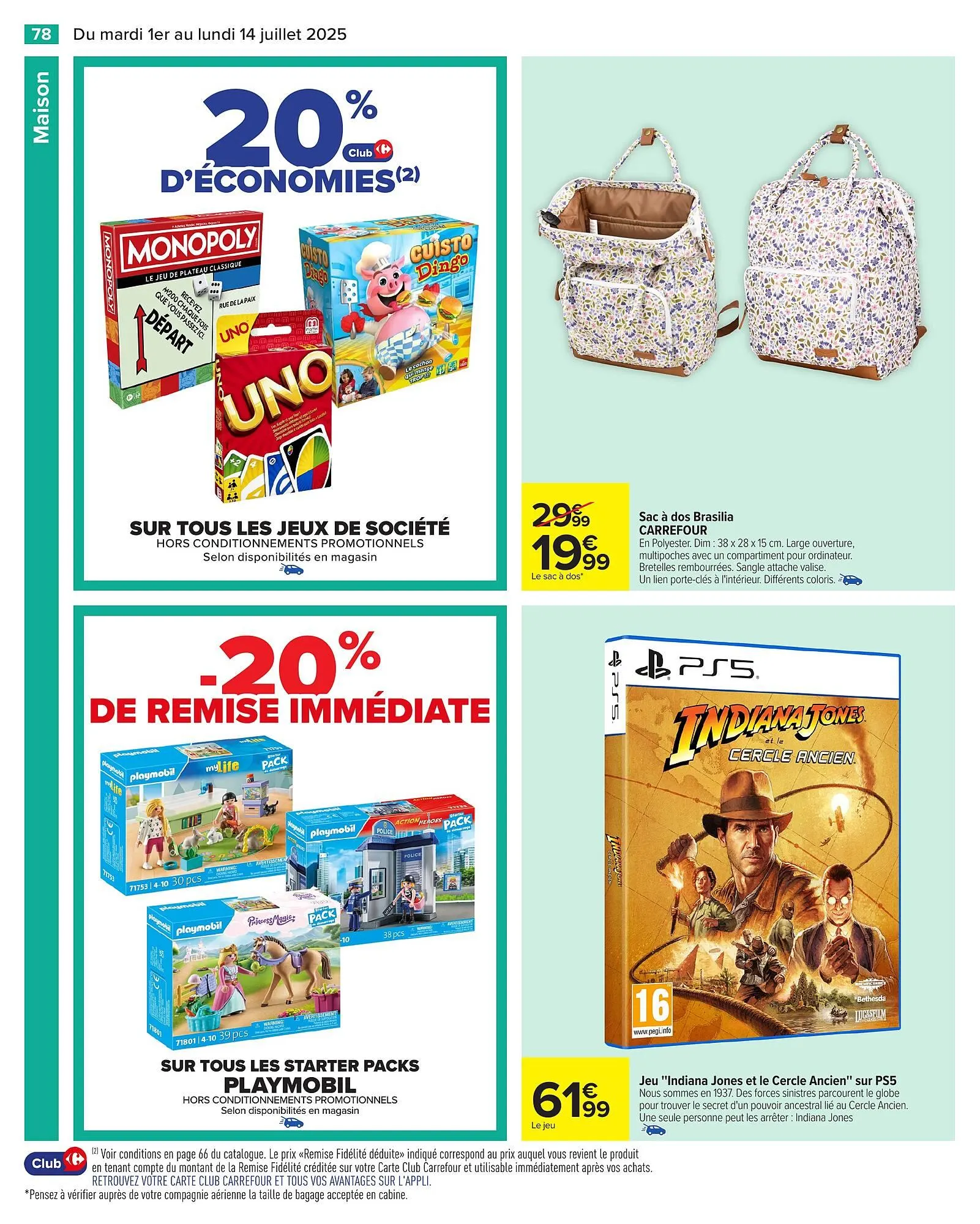 Catalogue Carrefour du 1 juillet au 14 juillet 2025 - Catalogue page 80