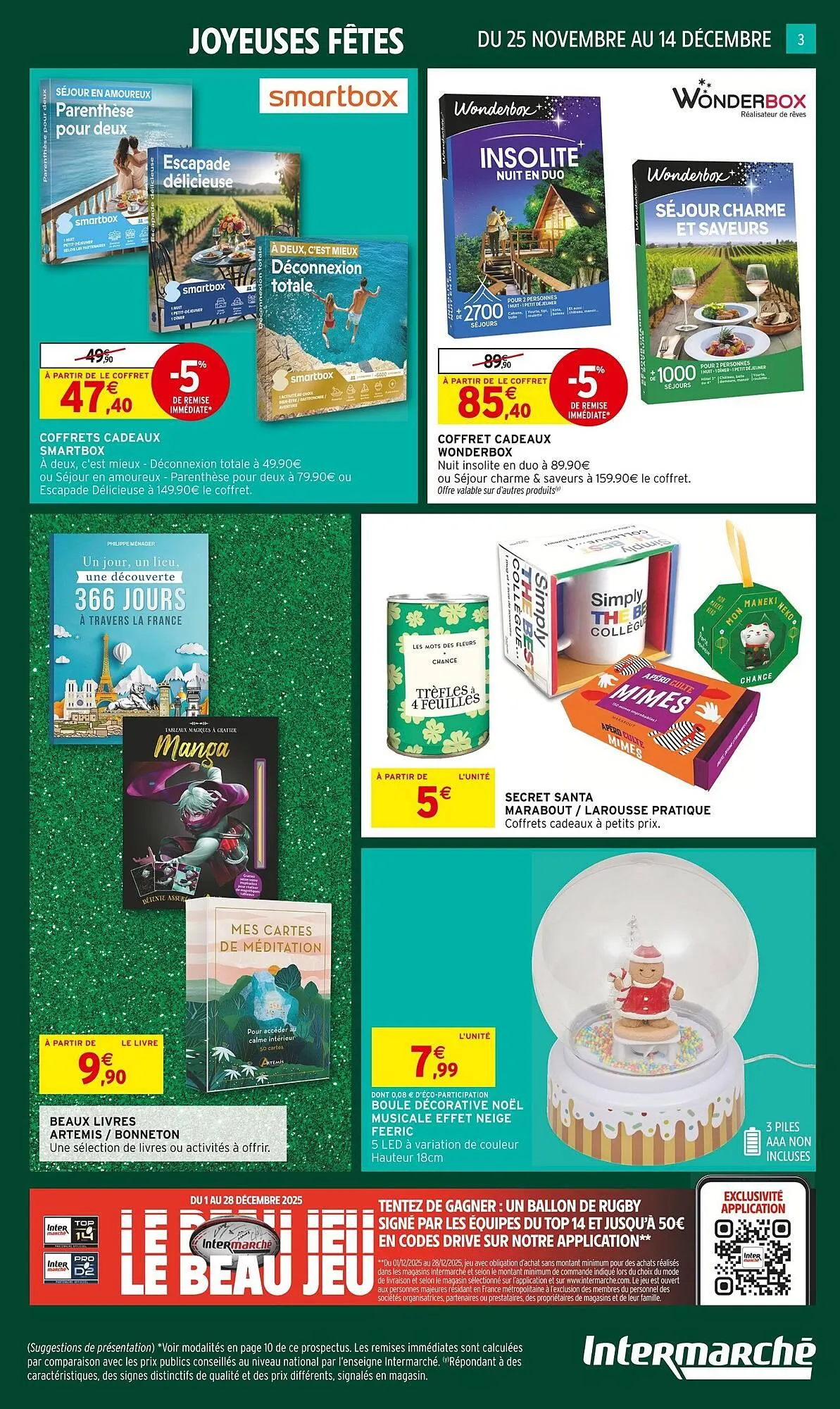 Catalogue Intermarché du 25 novembre au 14 décembre 2025 - Catalogue page 3