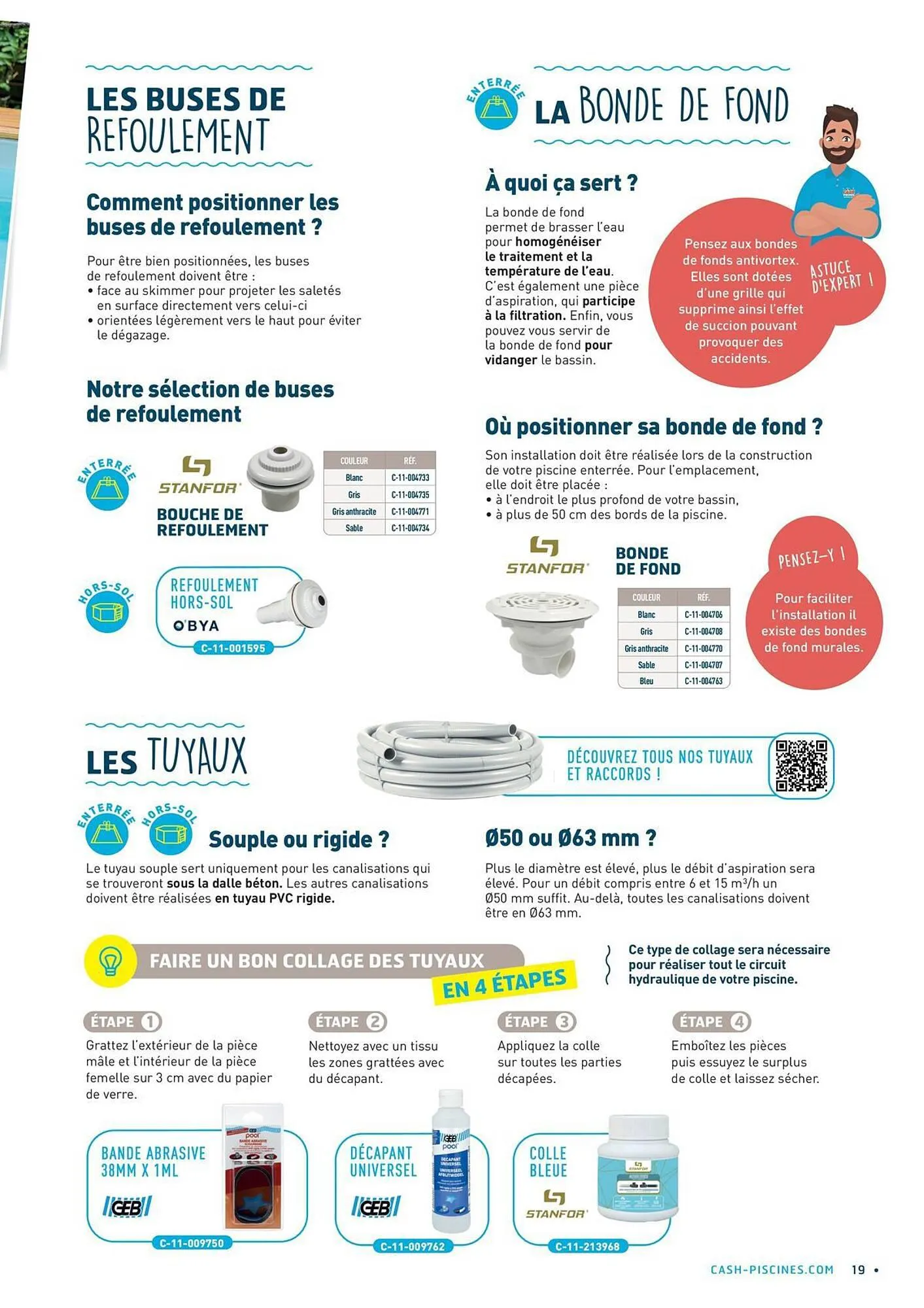 Catalogue Cash Piscines du 9 octobre au 31 décembre 2023 - Catalogue page 19