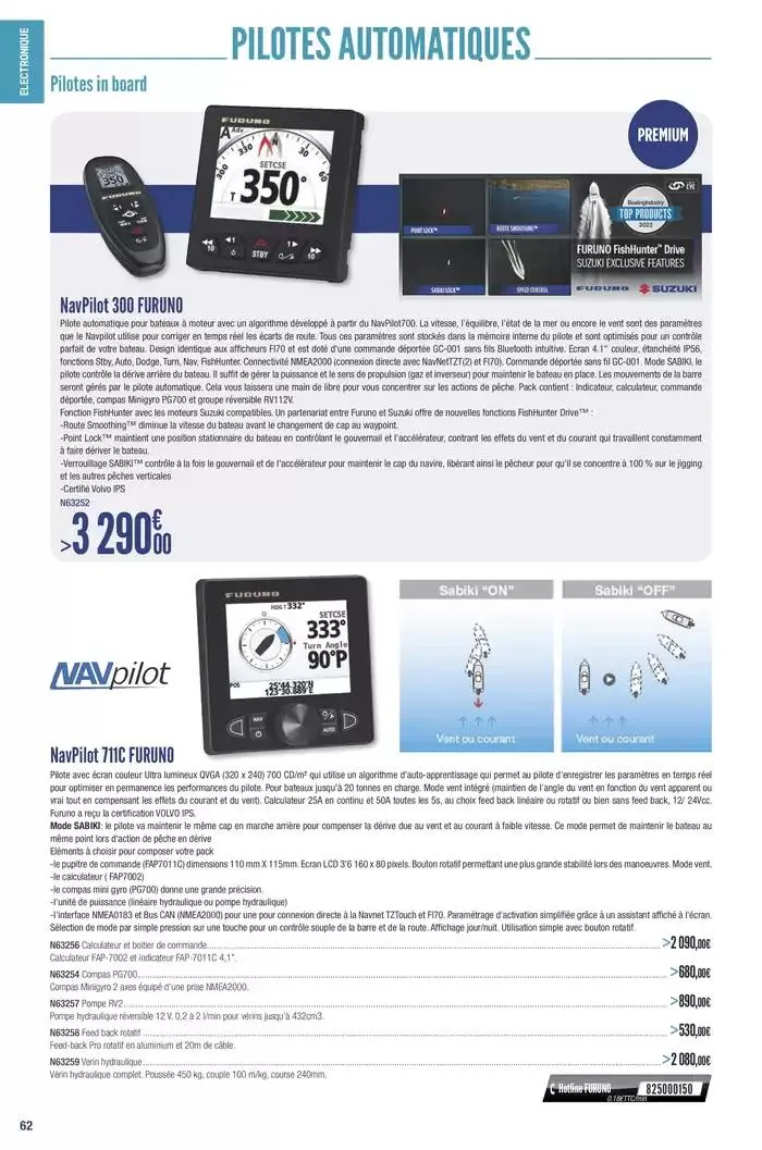 Catalogue Accastillage Diffusion 2025 du 1 janvier au 31 décembre 2025 - Catalogue page 64