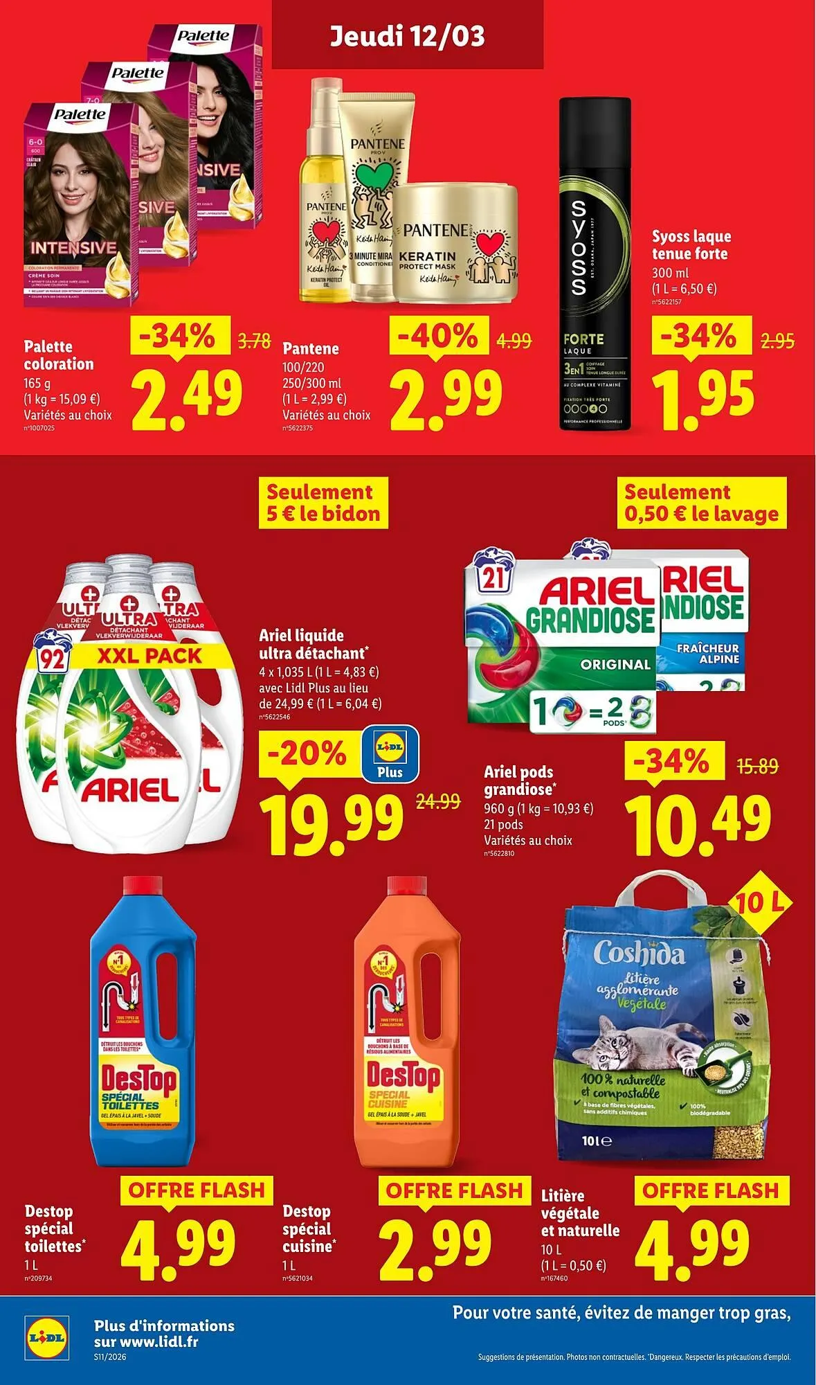 Catalogue Lidl du 12 mars au 18 mars 2026 - Catalogue page 14