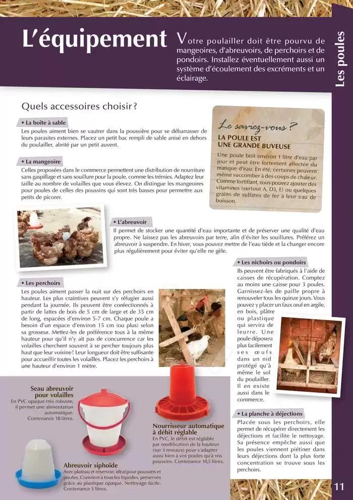 Le guide BASSE-COUR du 30 avril au 31 décembre 2025 - Catalogue page 11