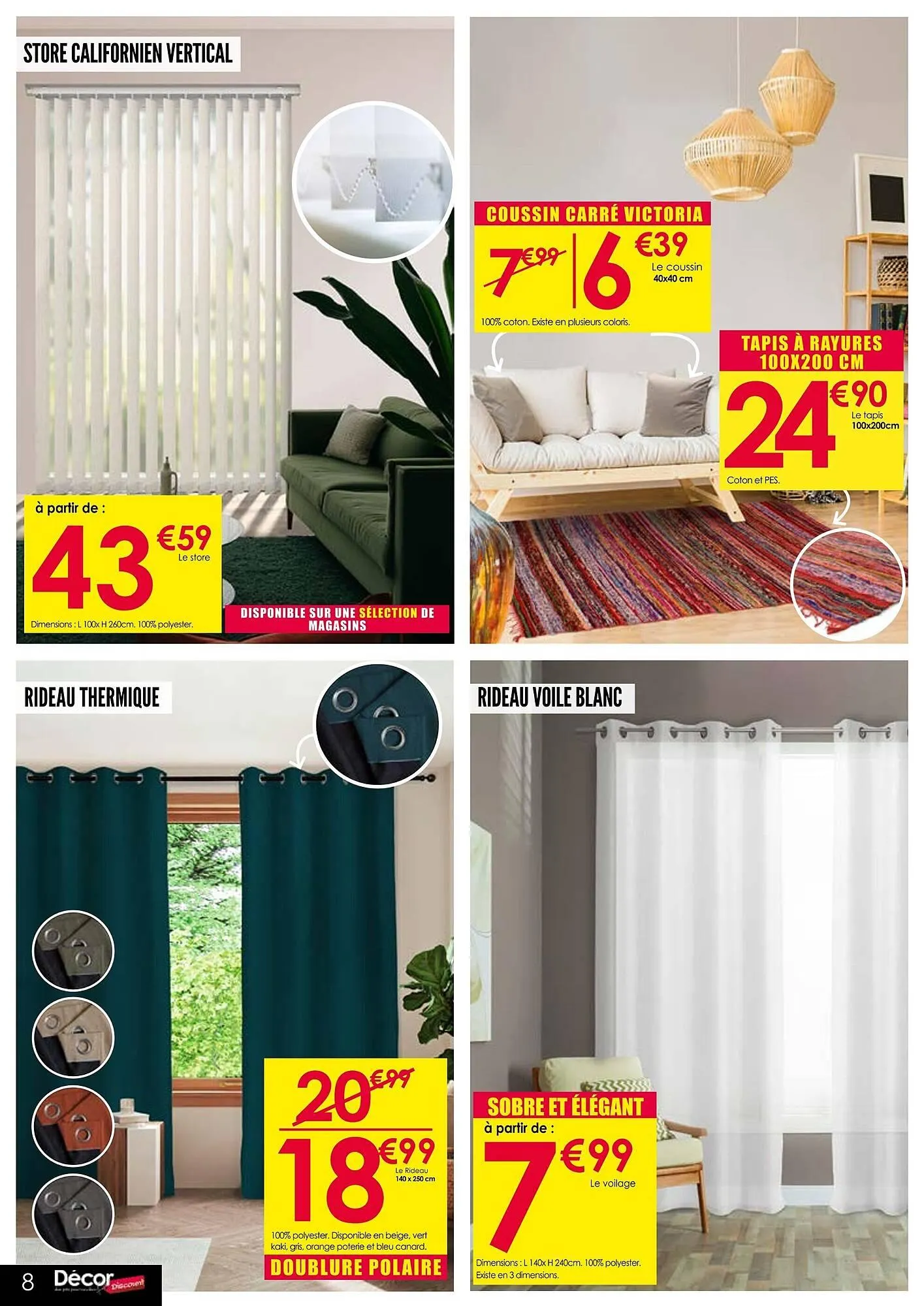 Catalogue Décor Discount du 10 février au 23 mars 2025 - Catalogue page 8