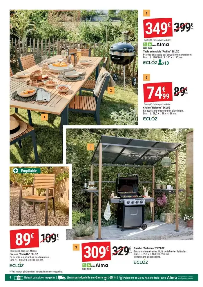 ENVIES DE PLEIN AIR du 14 avril au 27 avril 2025 - Catalogue page 6