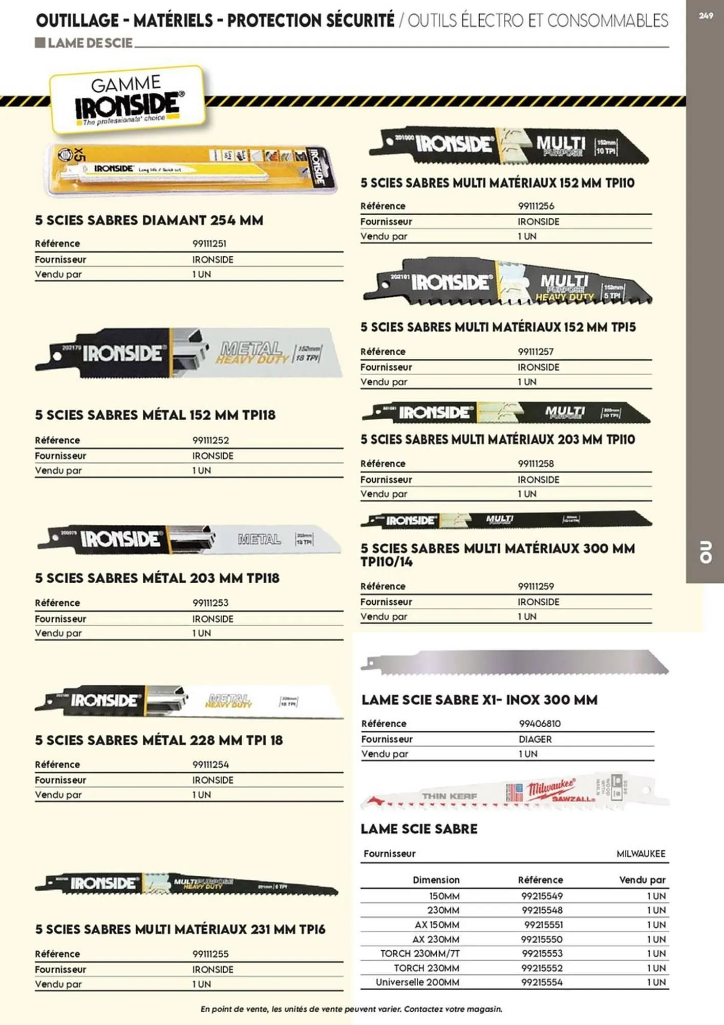 Catalogue Tout faire matériaux du 17 décembre au 30 décembre 2025 - Catalogue page 165
