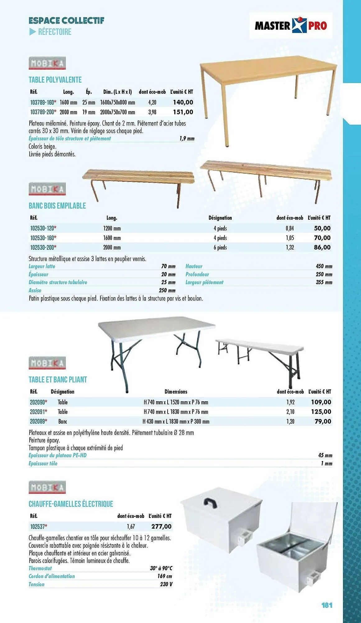 Catalogue Master Pro du 3 janvier au 31 décembre 2025 - Catalogue page 183