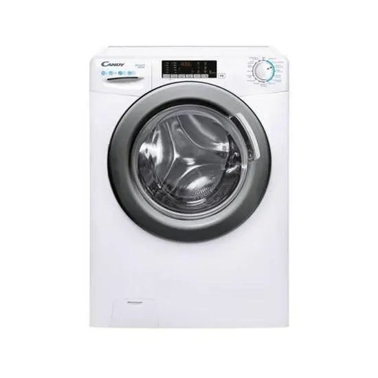 Lave-linge hublot CANDY CSS1410TWMRE/FR - 10 kg - Induction - Vapeur - 1400 trs/min - Classe A - Programme rapide - Blanc
