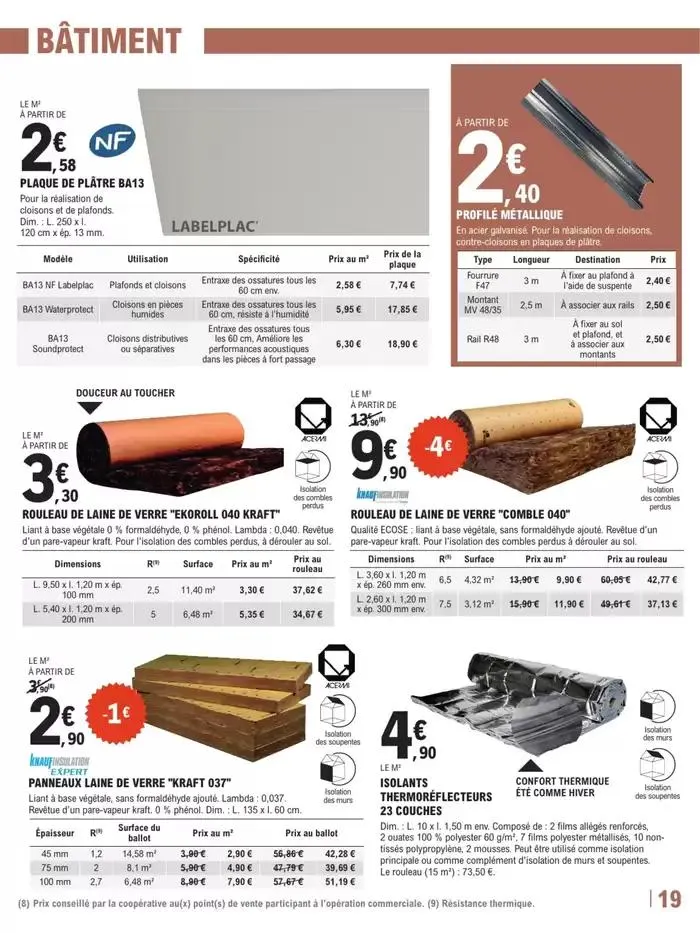 Trafic Brico 1 du 31 décembre au 18 janvier 2025 - Catalogue page 10