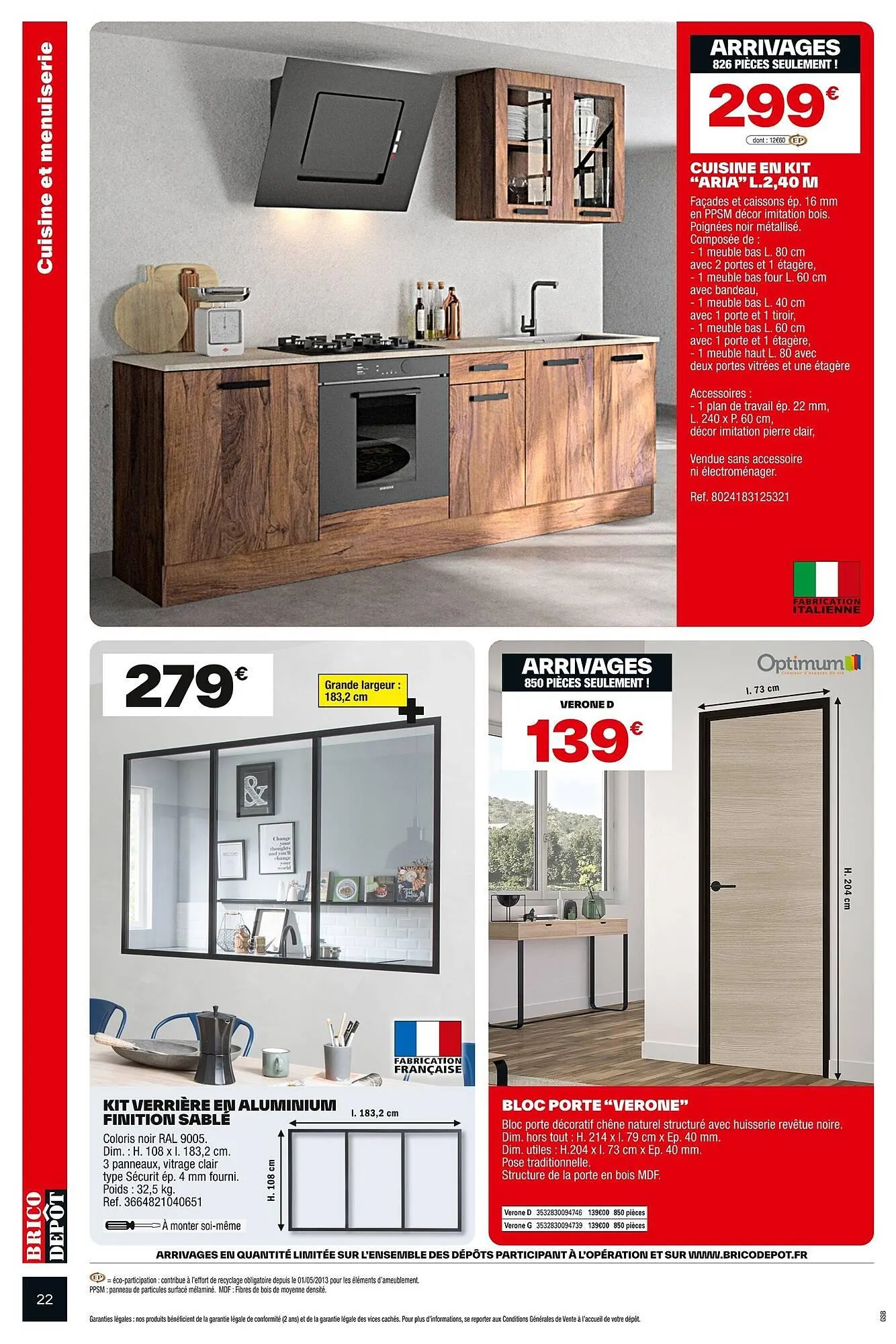 Catalogue Brico Dépôt du 4 juillet au 17 juillet 2025 - Catalogue page 22
